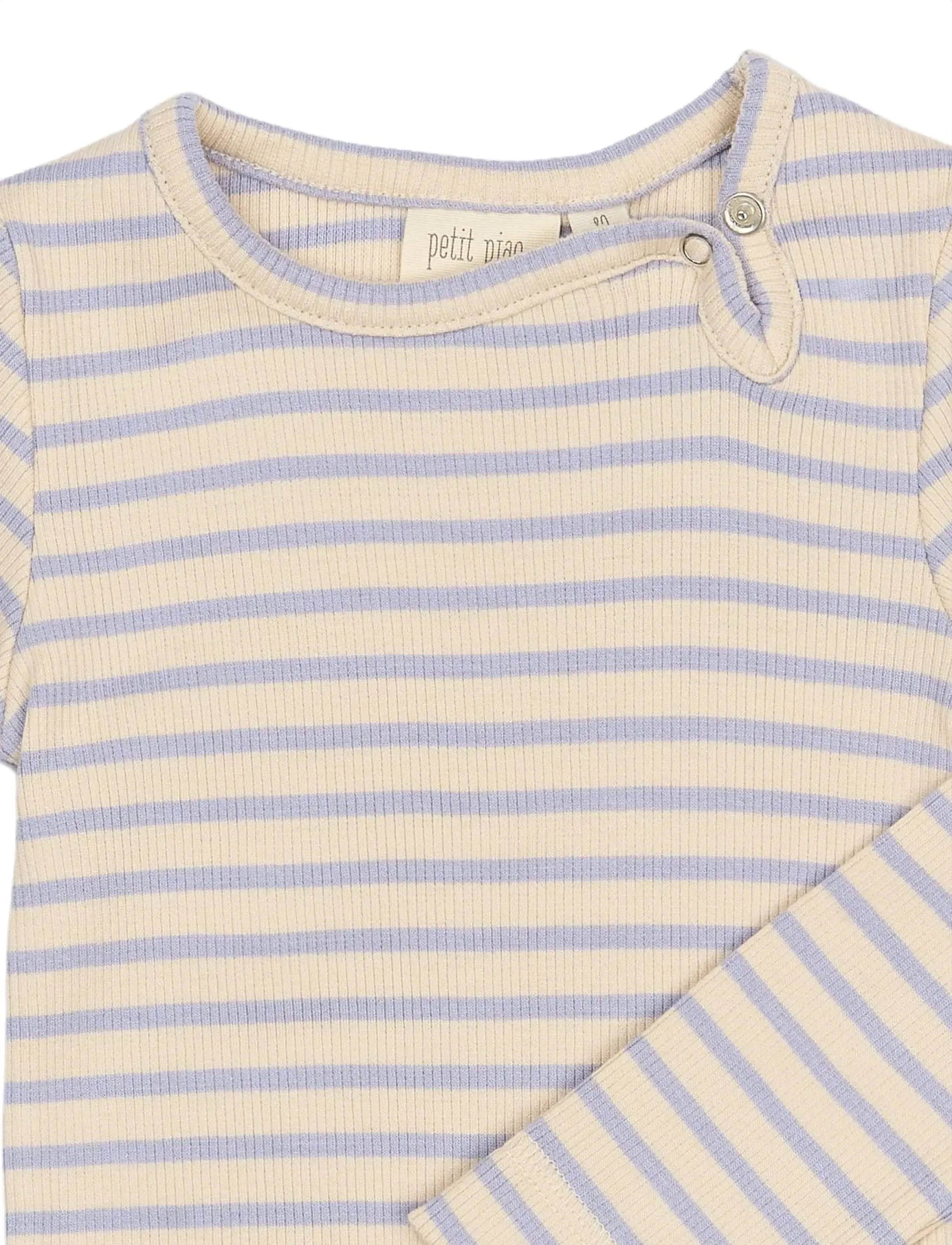 Petit Piao - PPSky L_S Body - long-sleeved bodies - cosmic sky striped - 2