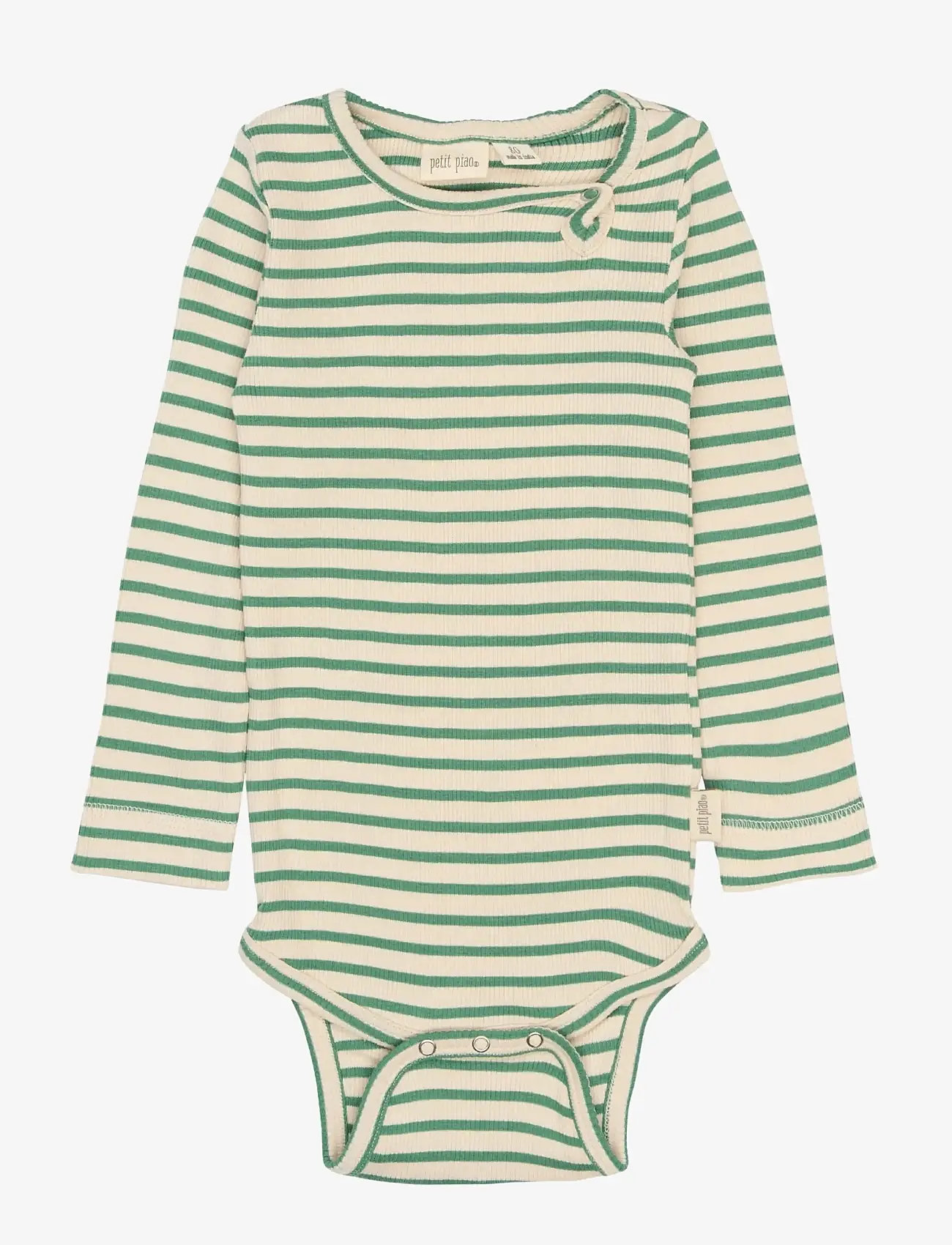 Petit Piao - PPSky L_S Body - rāpulīši ar garām piedurknēm - frosty spruce striped - 0