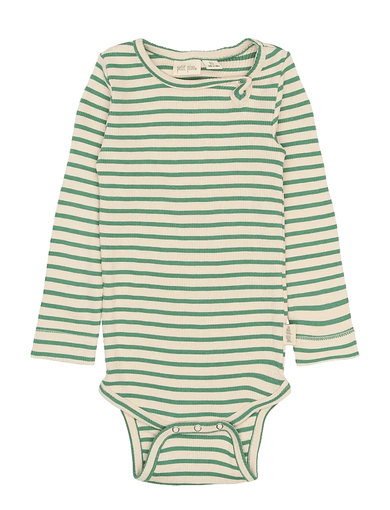 Petit Piao - PPSky L_S Body - rāpulīši ar garām piedurknēm - frosty spruce striped - 0