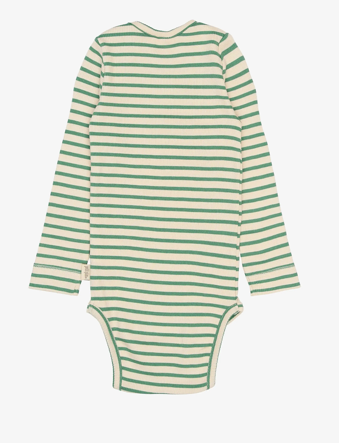 Petit Piao - PPSky L_S Body - rāpulīši ar garām piedurknēm - frosty spruce striped - 1