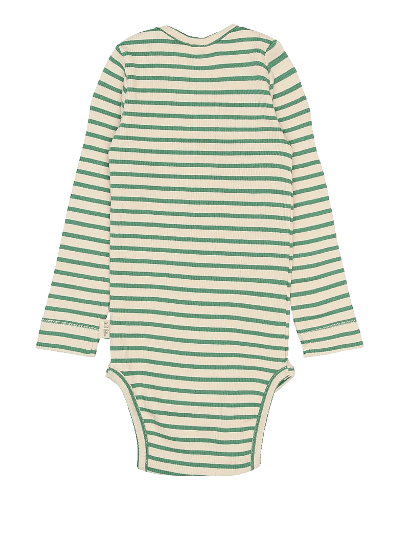 Petit Piao - PPSky L_S Body - rāpulīši ar garām piedurknēm - frosty spruce striped - 1