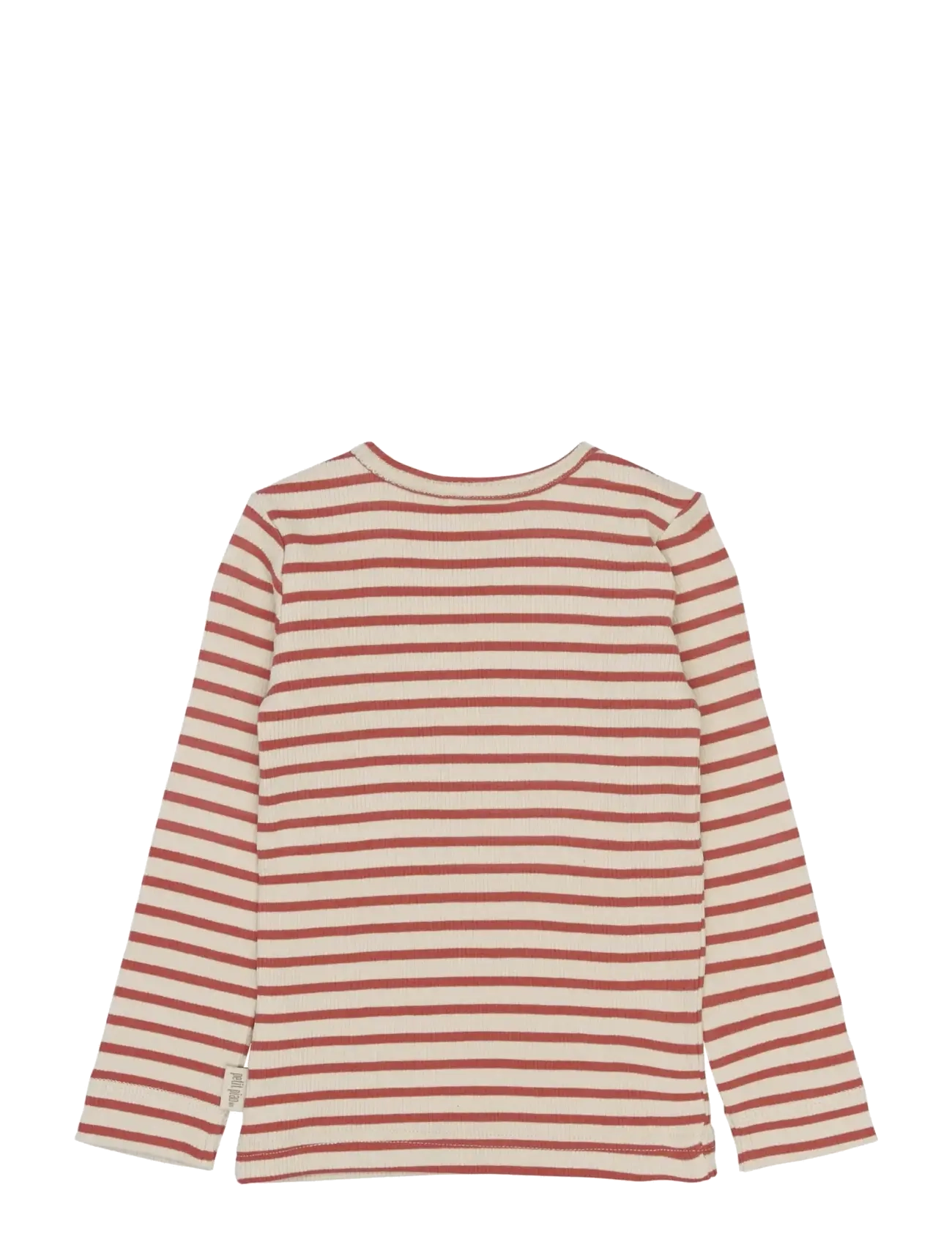 Petit Piao - PPSky L_S Tee - pikkade varrukatega t-särgid - cinnabar striped - 1