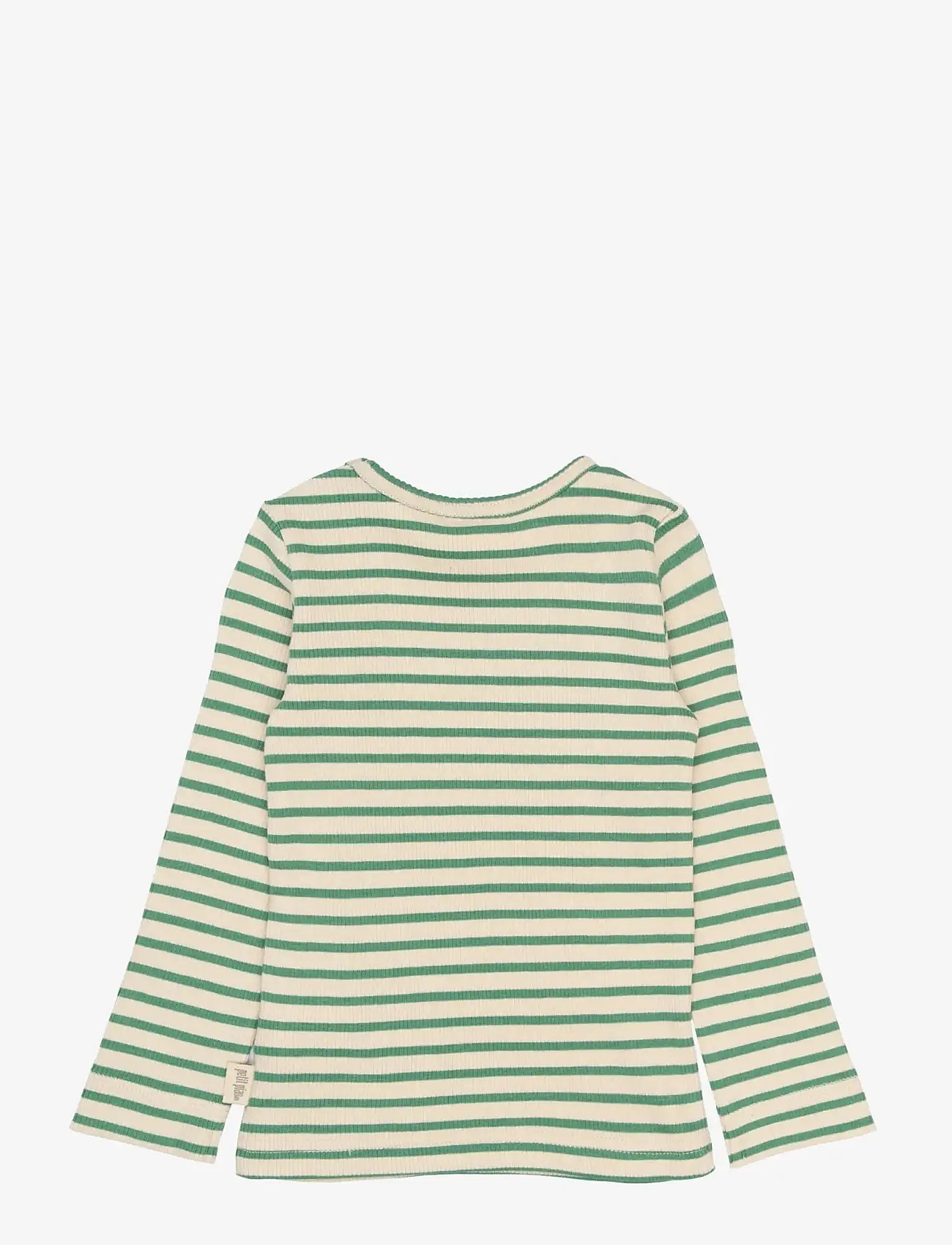 Petit Piao - PPSky L_S Tee - pikkade varrukatega t-särgid - frosty spruce striped - 2