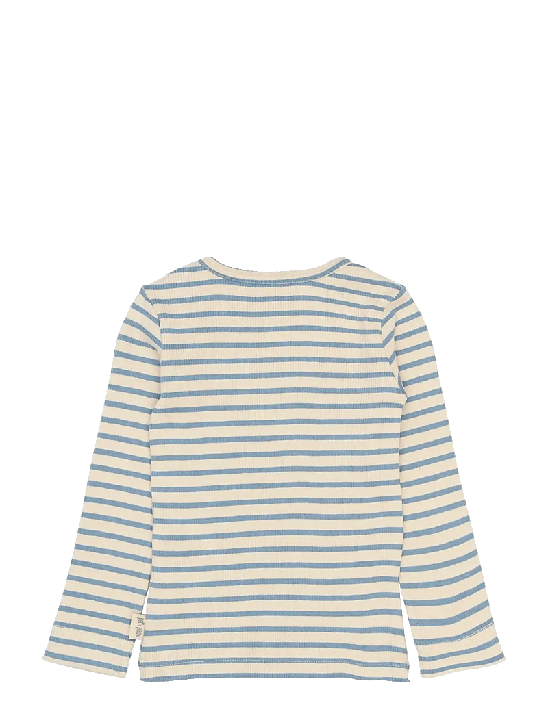 Petit Piao - PPSky L_S Tee - langærmede t-shirts - infinity striped - 1