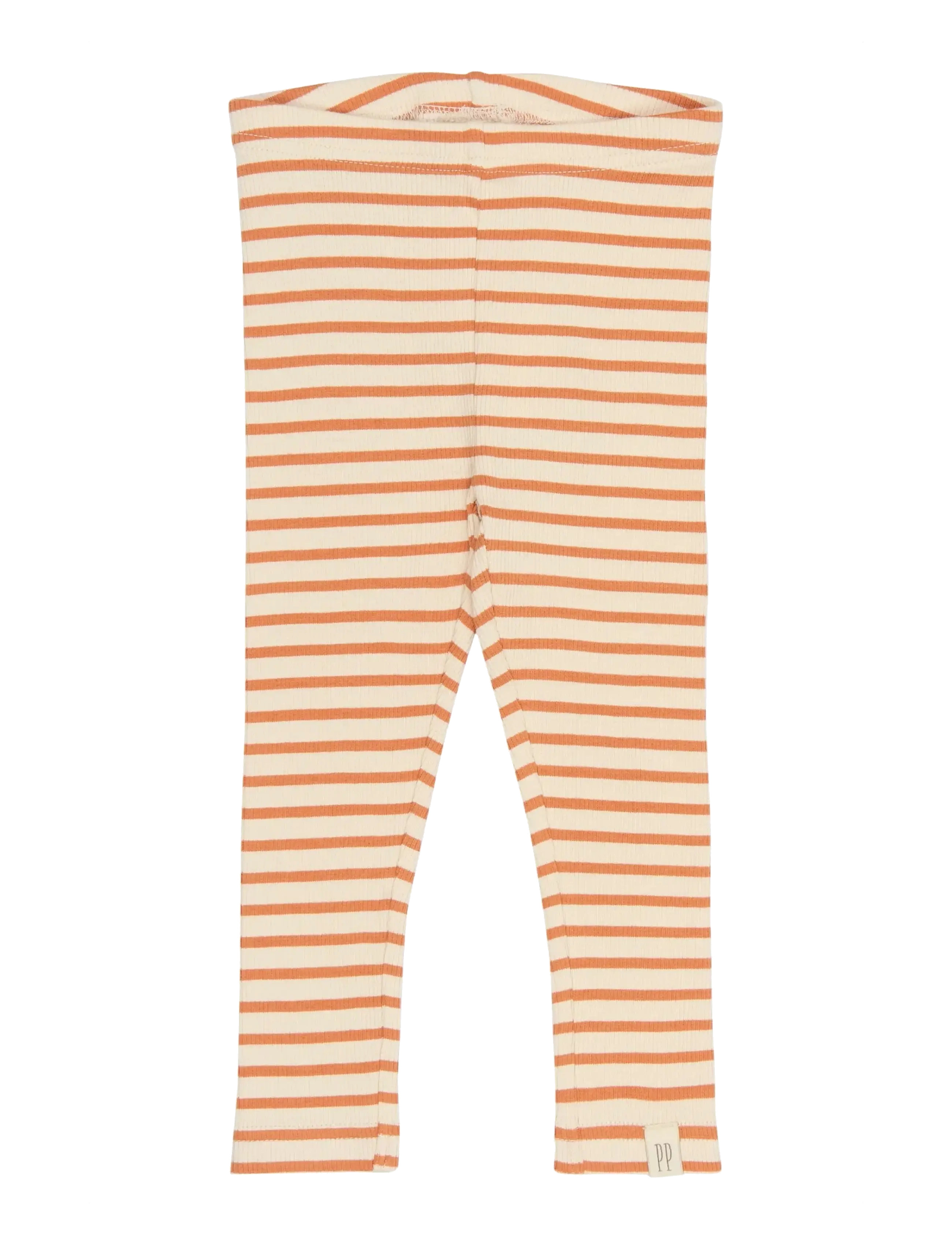 Petit Piao PPSky Leggings - Leggings - CORAL GOLD STRIPED / multi
