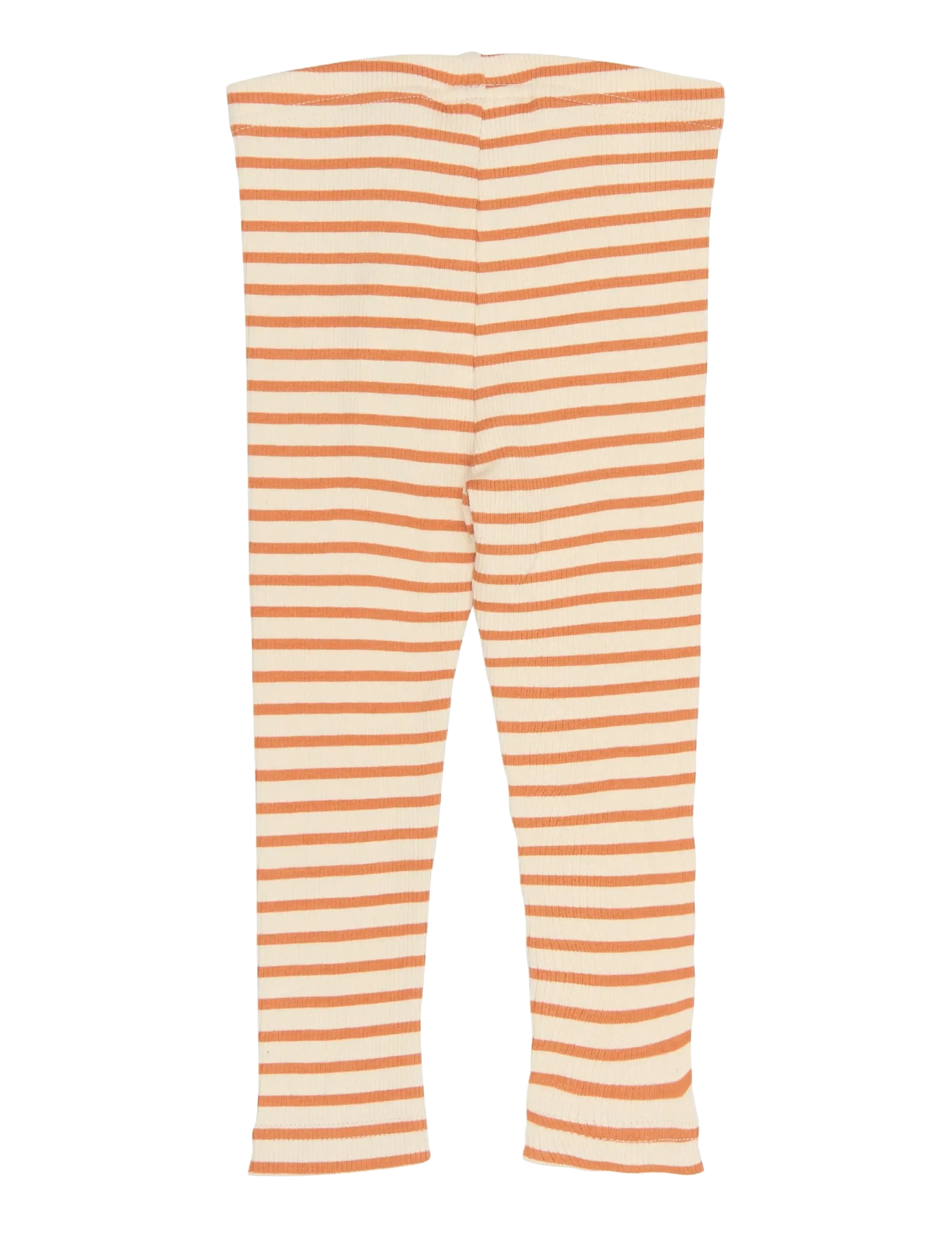 Petit Piao - PPSky Leggings - leggings - coral gold striped - 1