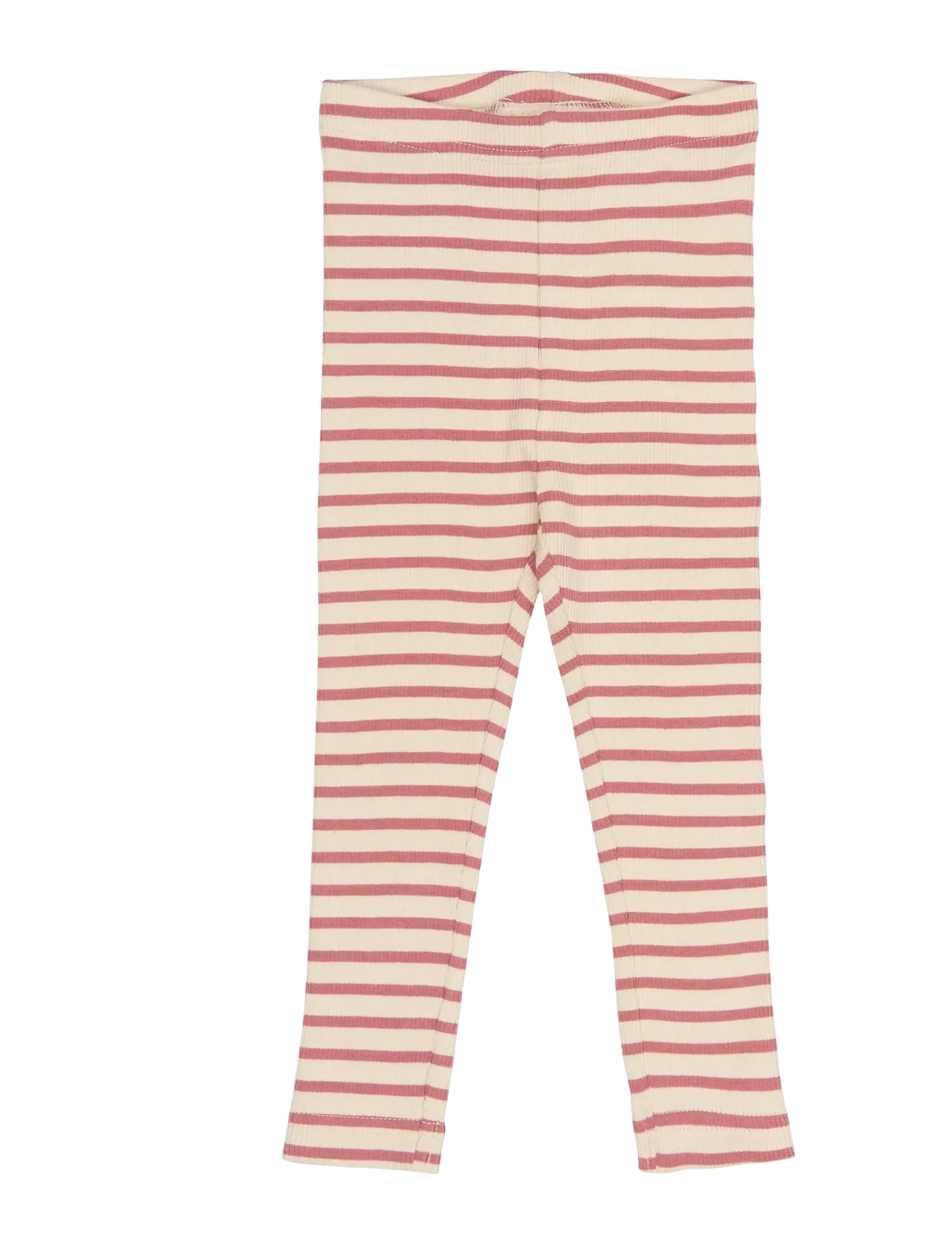 Petit Piao PPSky Leggings - Baby 44-92 - DUSTY ROSE STRIPED / red