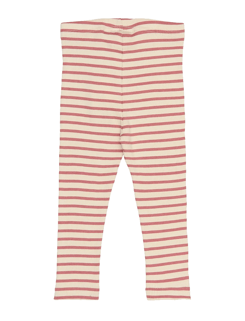 Petit Piao - PPSky Leggings - retuusid - dusty rose striped - 1