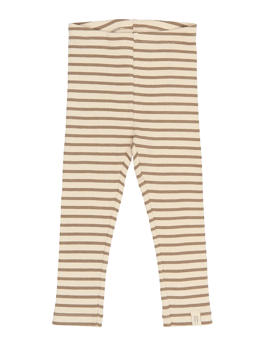 Petit Piao - PPSky Leggings - leggings - ginger snap striped - 1