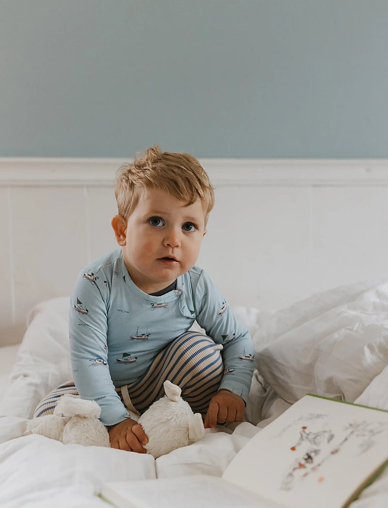 Petit Piao - PPSky Leggings - retuusid - ginger snap striped - 5