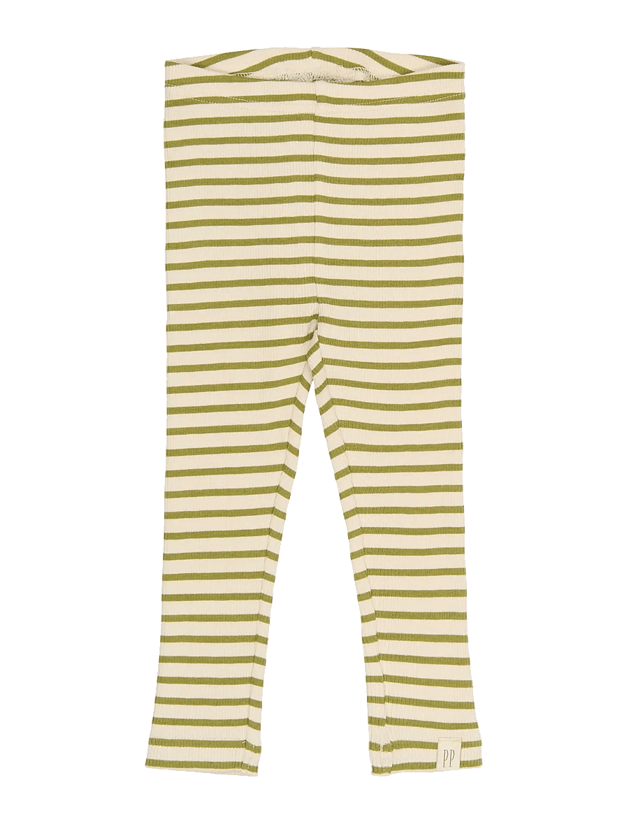 Petit Piao - PPSky Leggings - retuusid - mosstone striped - 0