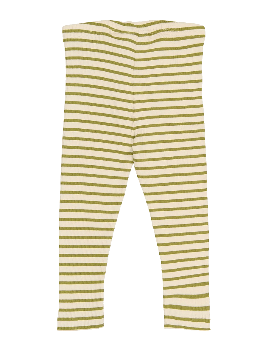 Petit Piao - PPSky Leggings - retuusid - mosstone striped - 1