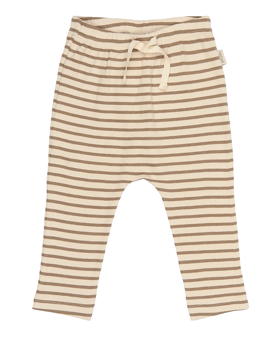 Petit Piao - PPSky Pants - joggings - ginger snap striped - 0