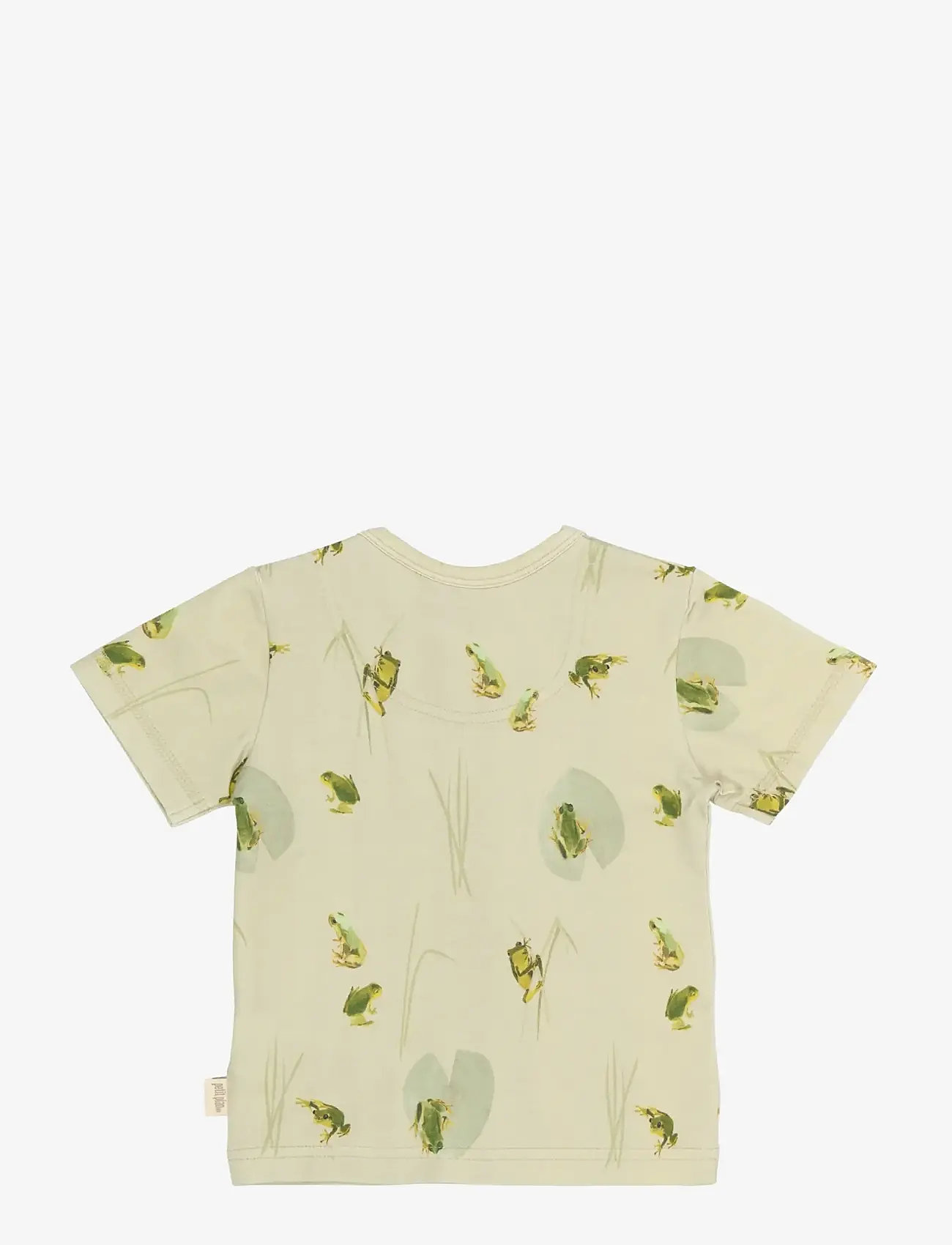 Petit Piao - PPStar S_S Tee - kurzärmelige - tidal foam frog aop - 1