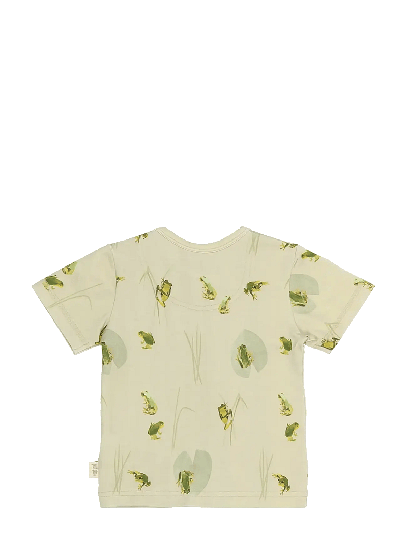 Petit Piao - PPStar S_S Tee - kurzärmelige - tidal foam frog aop - 1