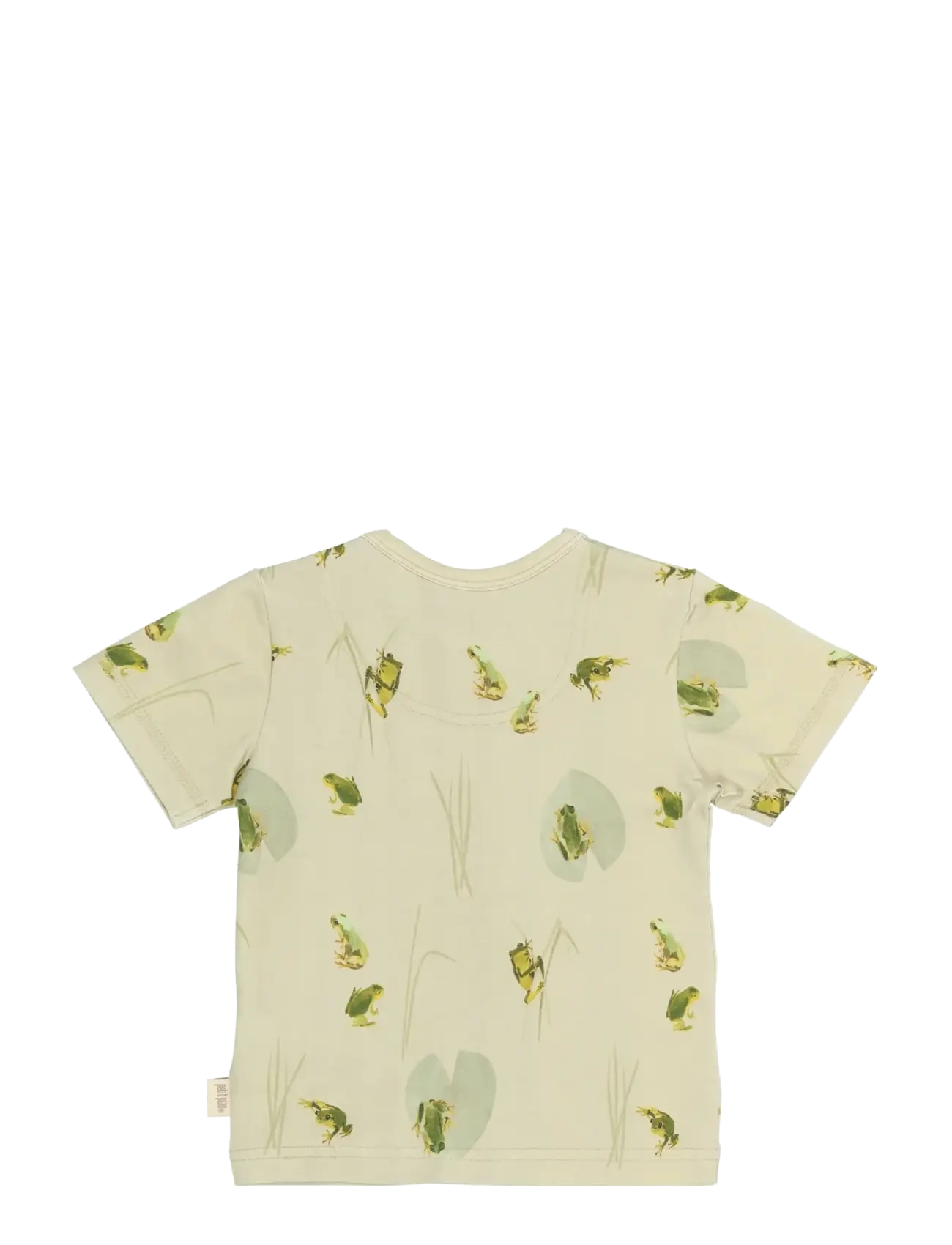 Petit Piao - PPStar S_S Tee - kortärmade t-shirts - tidal foam frog aop - 1
