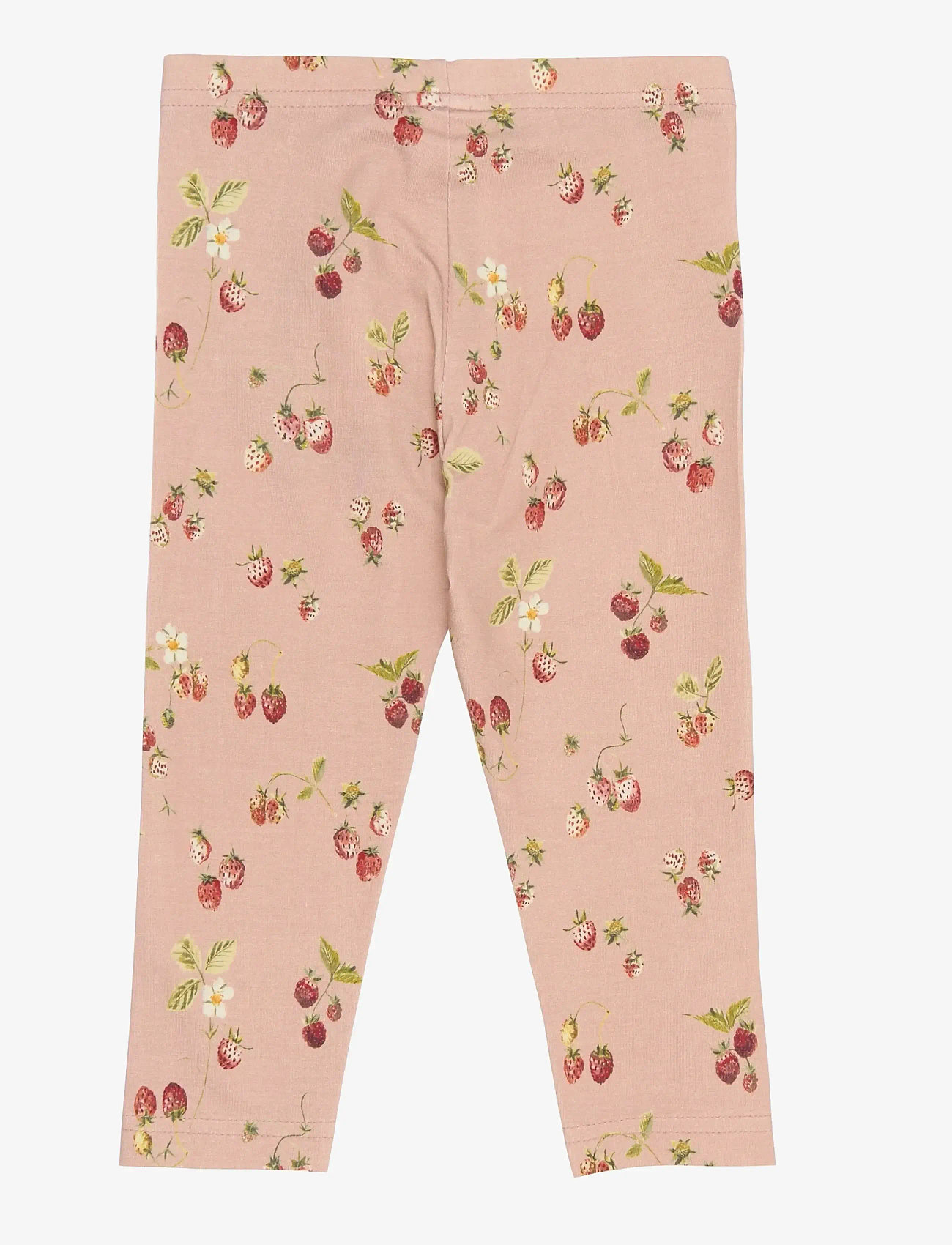 Petit Piao - PPStar Leggings - retuusid - misty rose strawberry aop - 2