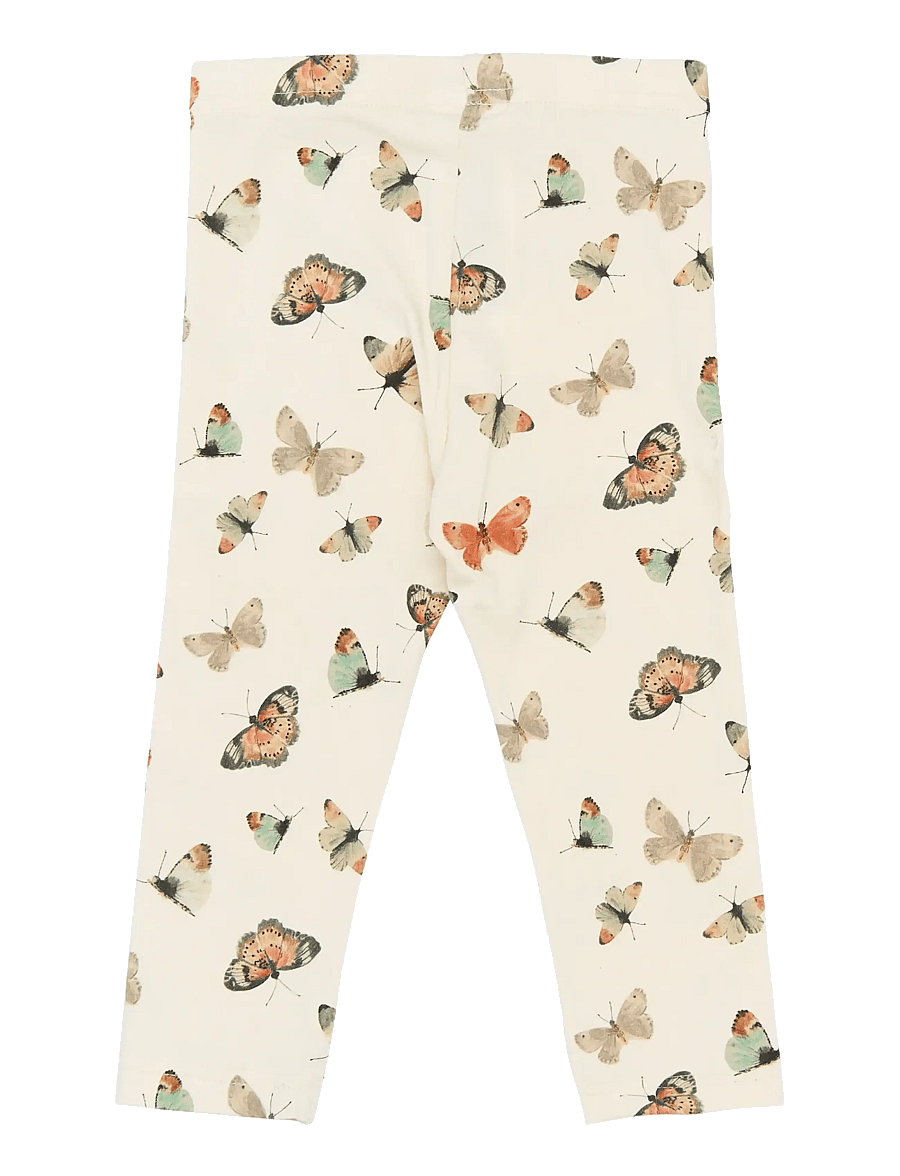 Petit Piao - PPStar Leggings - leggings - eggnog butterfly aop - 2