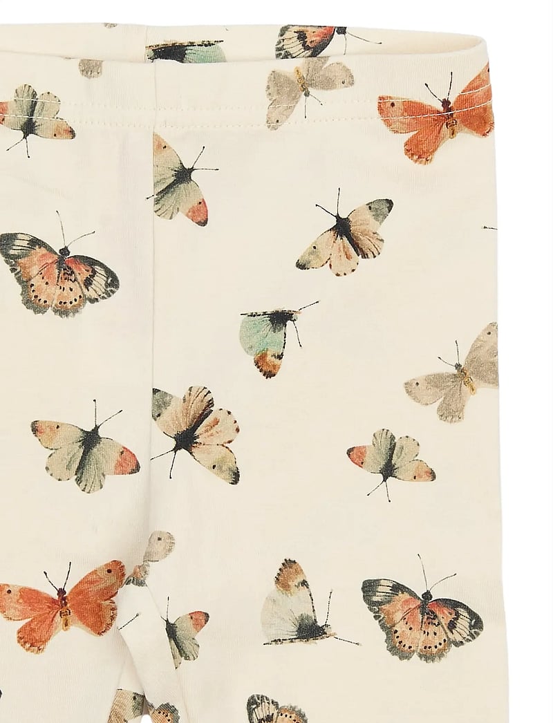 Petit Piao - PPStar Leggings - leggings - eggnog butterfly aop - 4