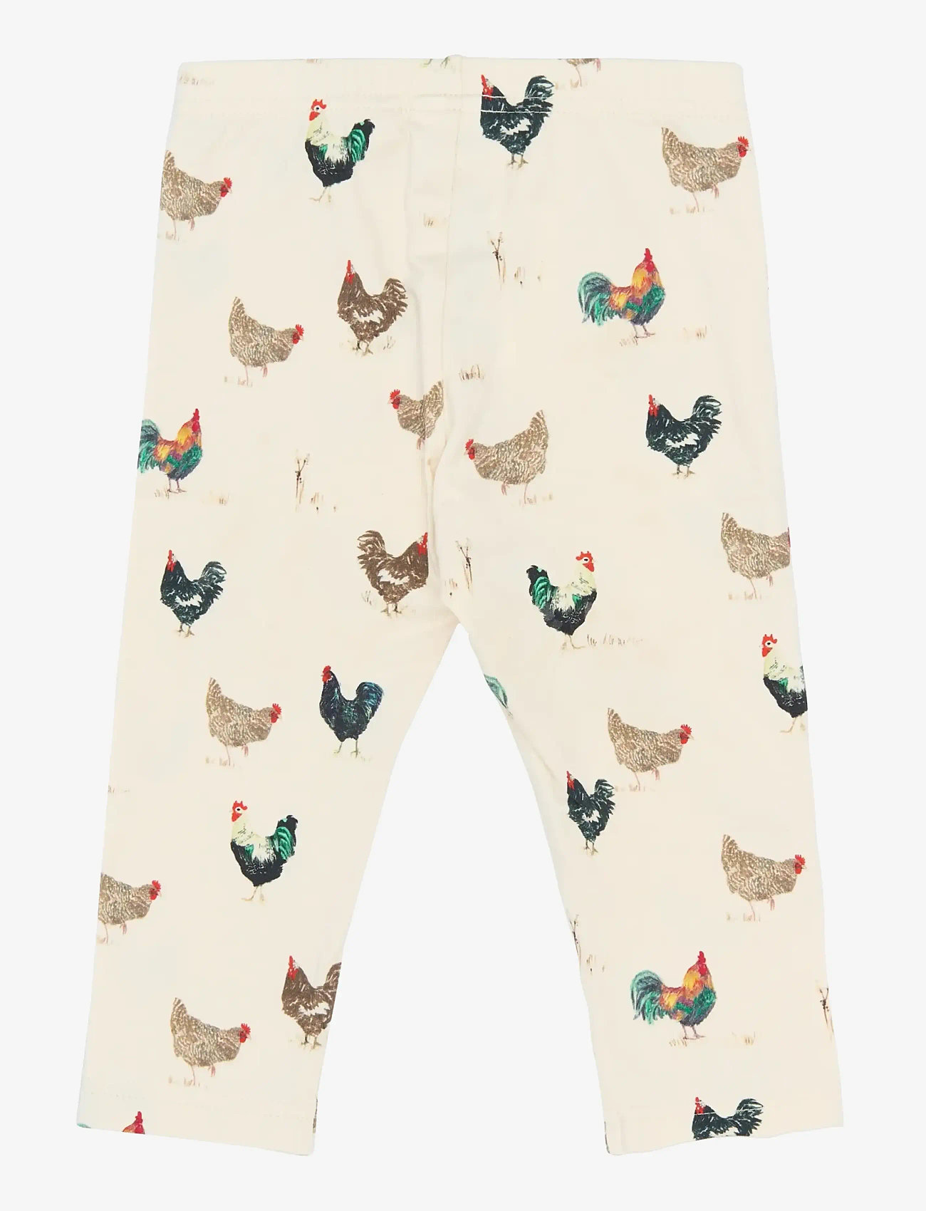 Petit Piao - PPStar Leggings - leggings - eggnog rooster aop - 1