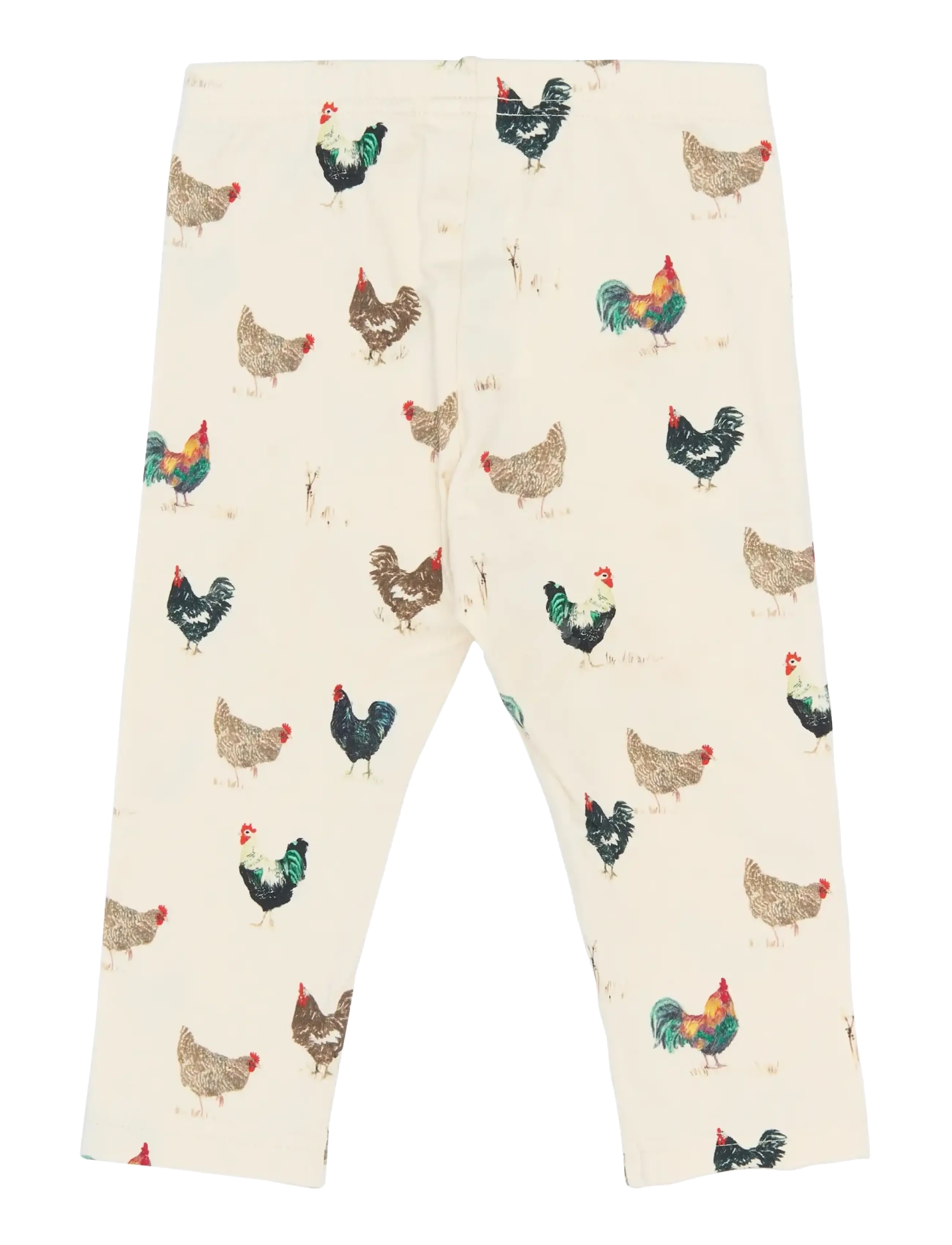 Petit Piao - PPStar Leggings - leggings - eggnog rooster aop - 1