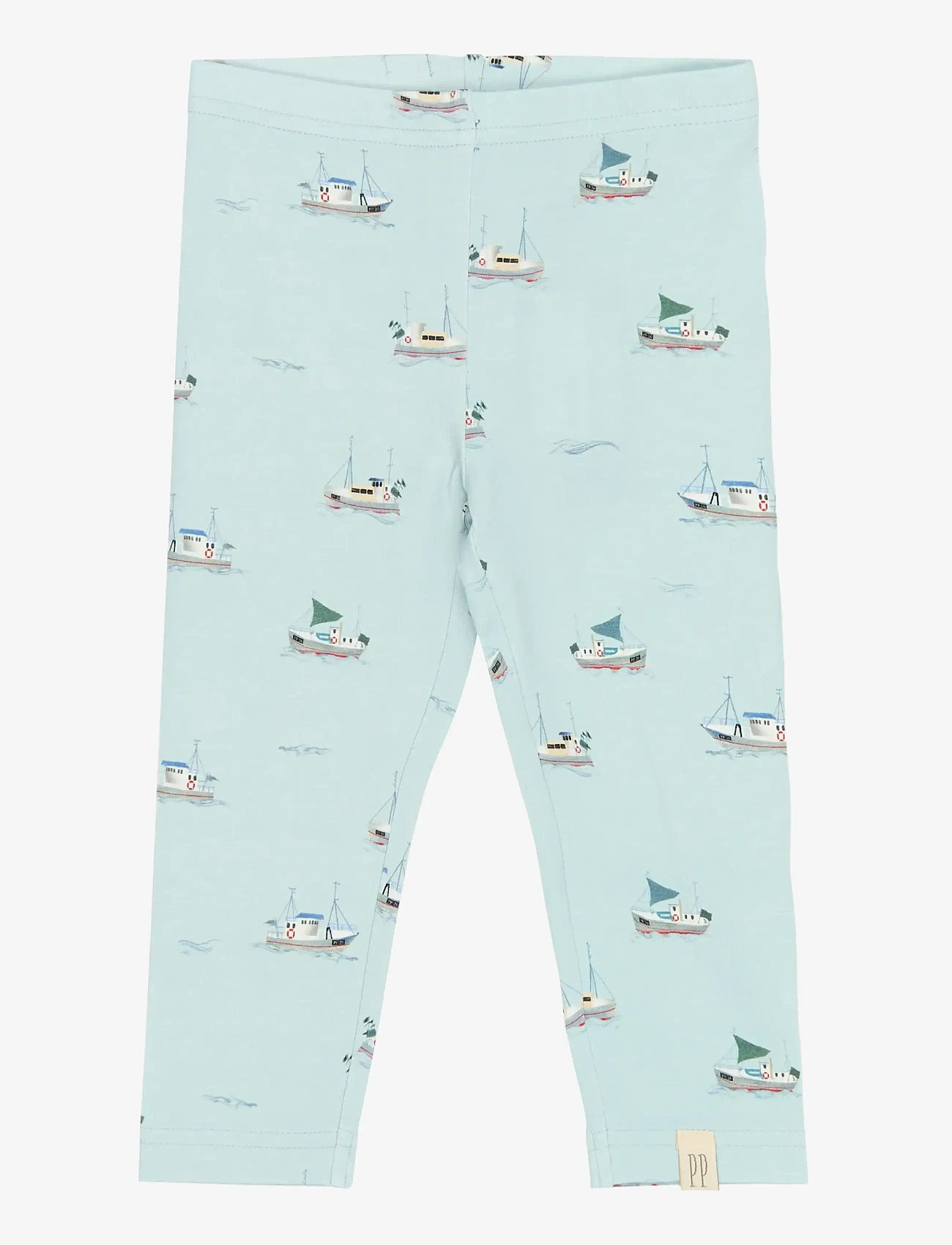 Petit Piao - PPStar Leggings - leggings - illusion blue boat aop - 0