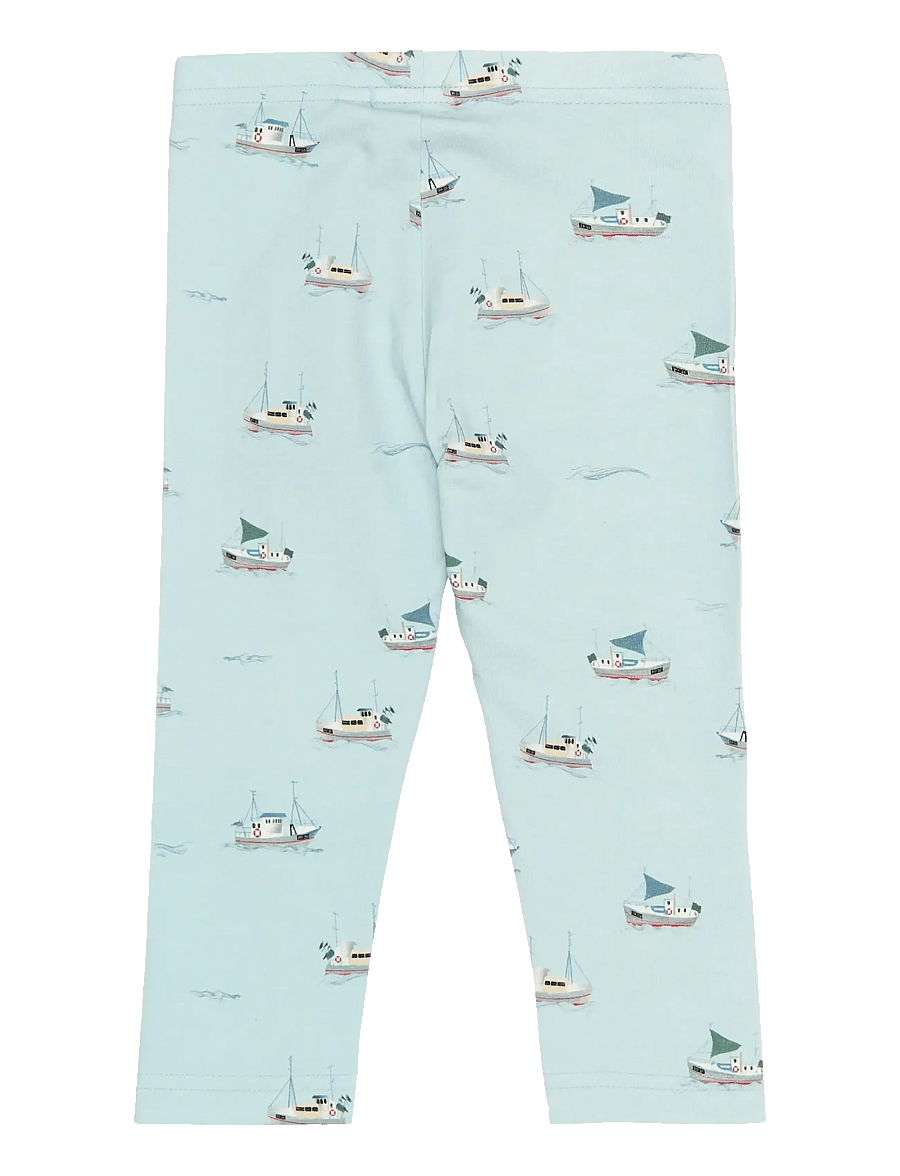 Petit Piao - PPStar Leggings - leggings - illusion blue boat aop - 1