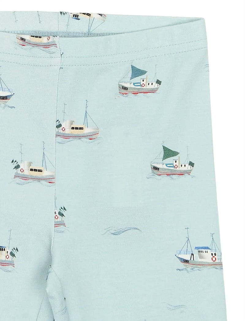 Petit Piao - PPStar Leggings - leggings - illusion blue boat aop - 2