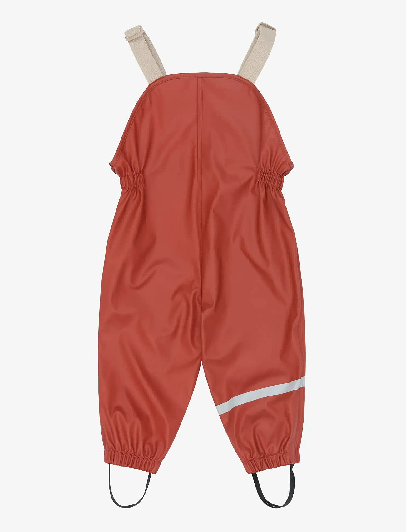 Petit Piao - PPDai Rainwear Set W. Susp. - regnsæt - dusty rose strawberry aop - 2
