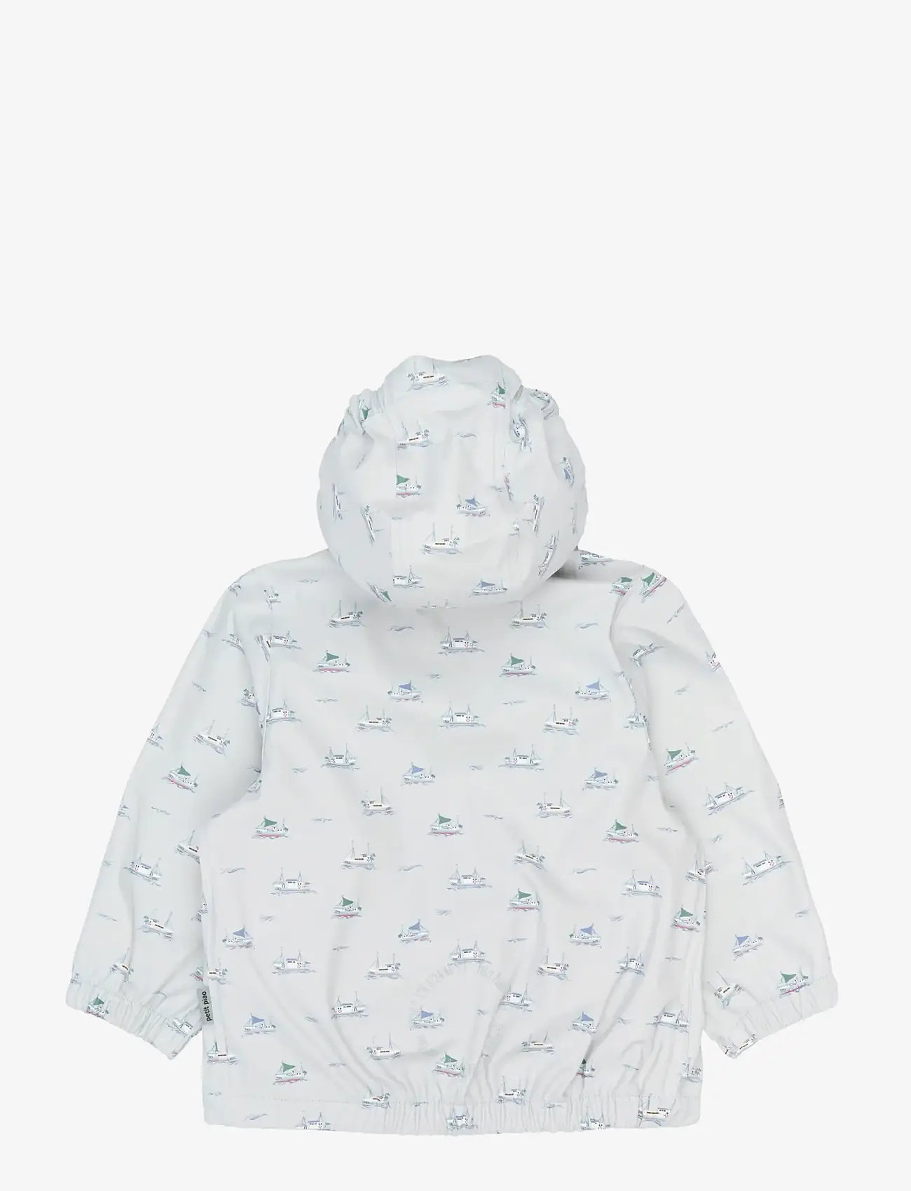 Petit Piao - PPDai Rainwear Set W. Susp. - regnsæt - pearl blue boat aop - 1