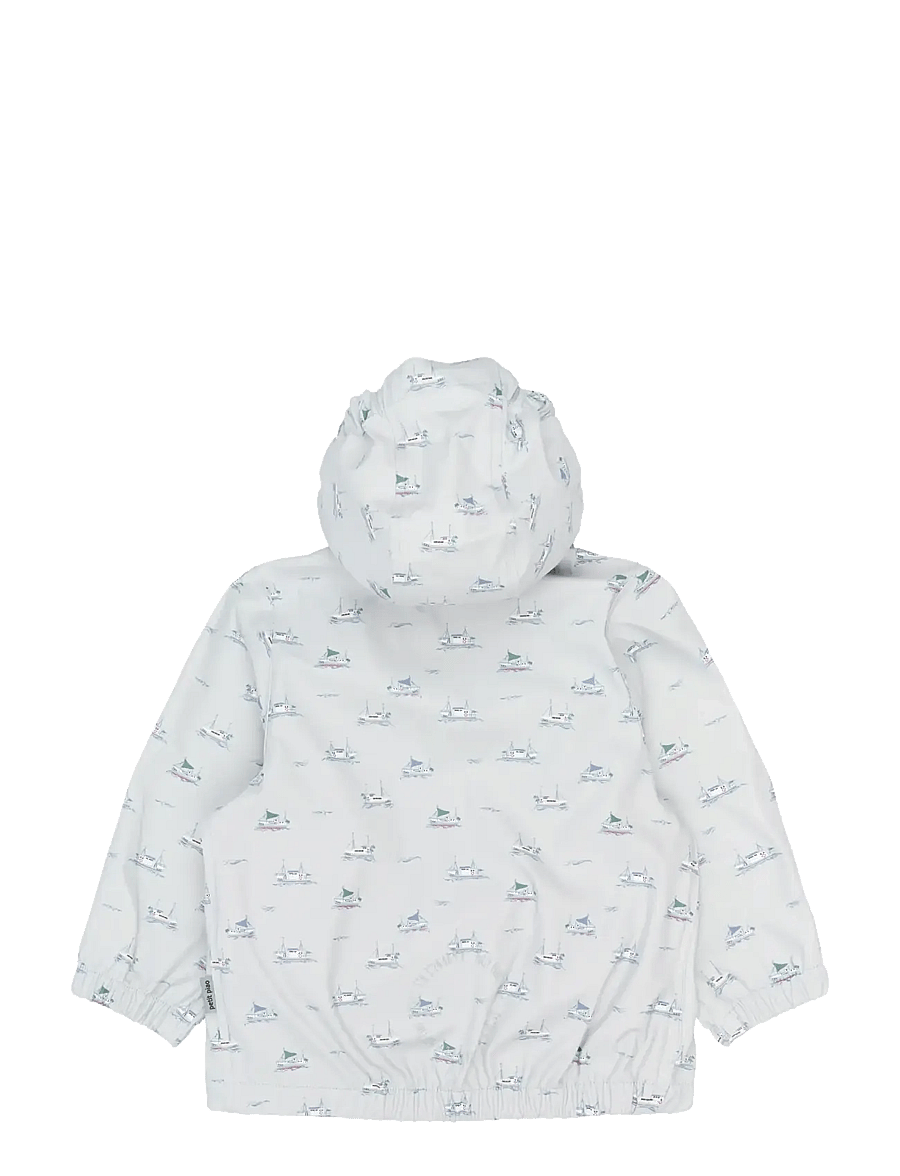 Petit Piao - PPDai Rainwear Set W. Susp. - vihmakomplektid - pearl blue boat aop - 1