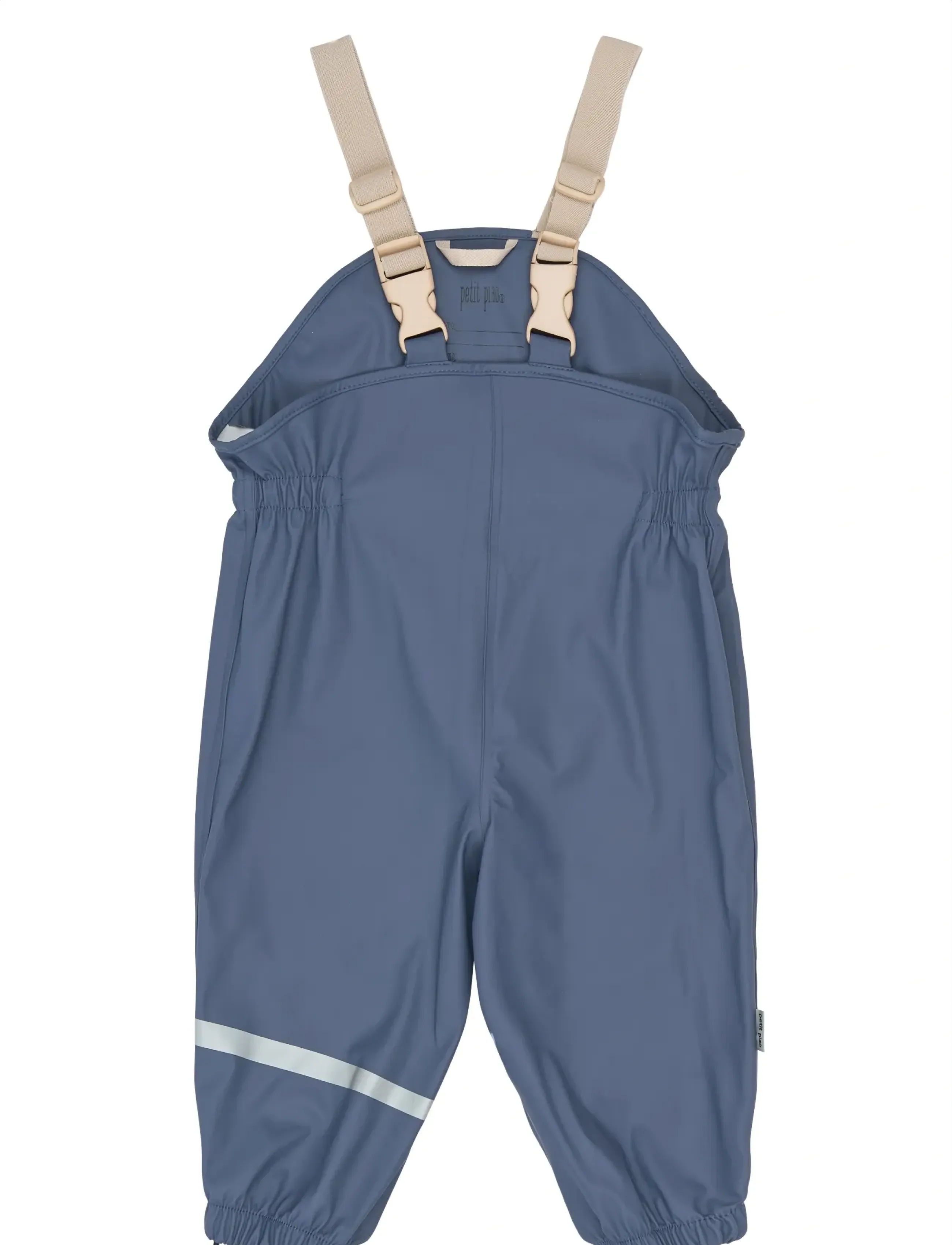 Petit Piao - PPDai Rainwear Set W. Susp. - vihmakomplektid - pearl blue boat aop - 4