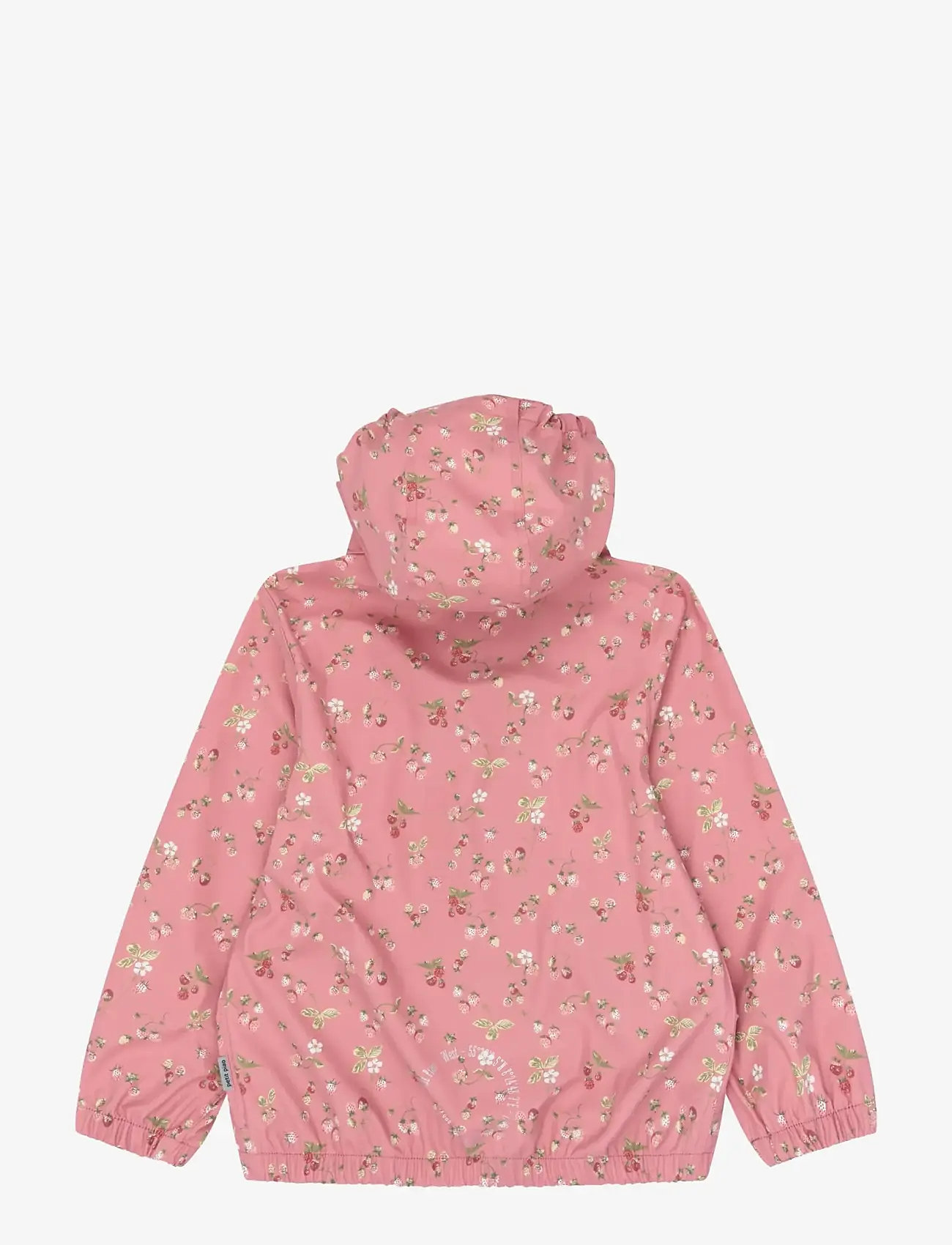 Petit Piao - PPDai Rainwear Set - regnsæt - dusty rose strawberry aop - 1