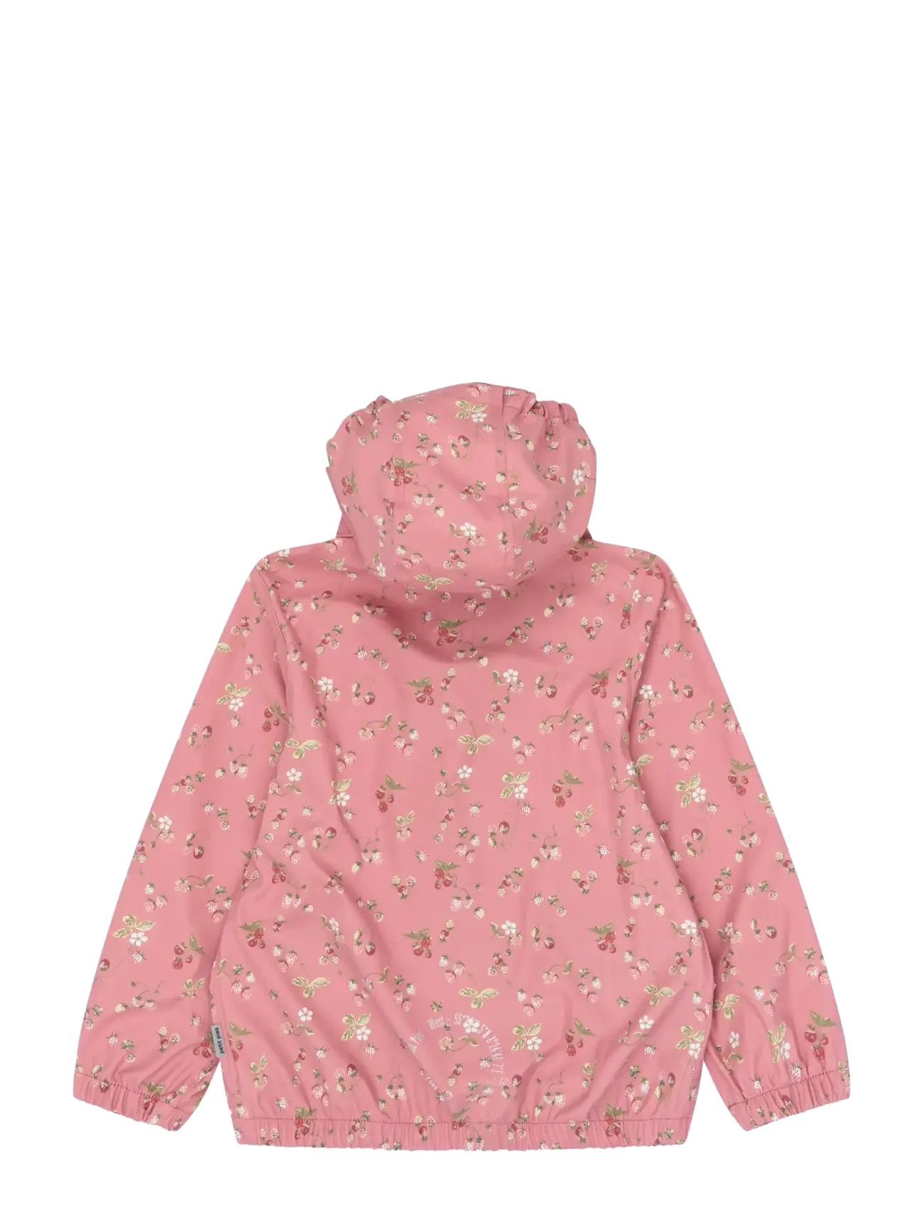 Petit Piao - PPDai Rainwear Set - regnsæt - dusty rose strawberry aop - 1