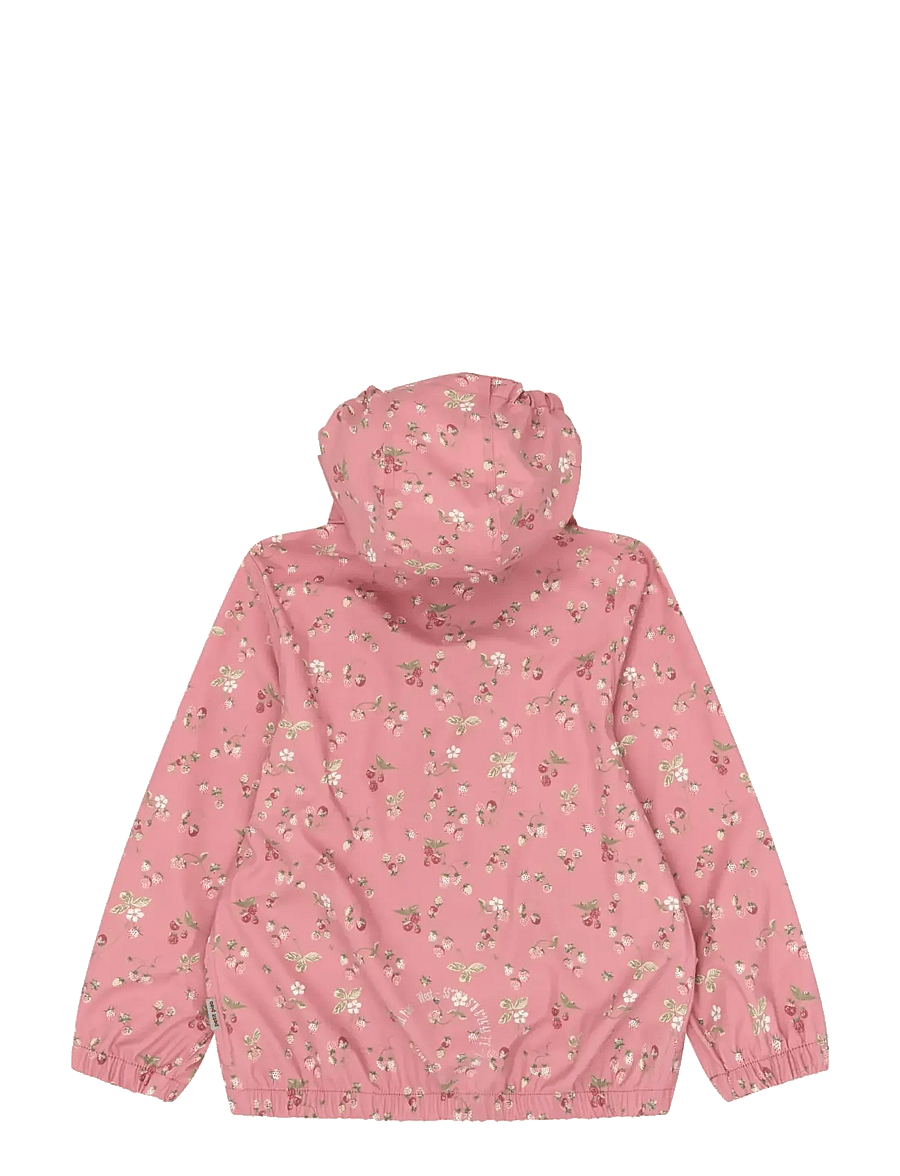 Petit Piao - PPDai Rainwear Set - regensets - dusty rose strawberry aop - 1