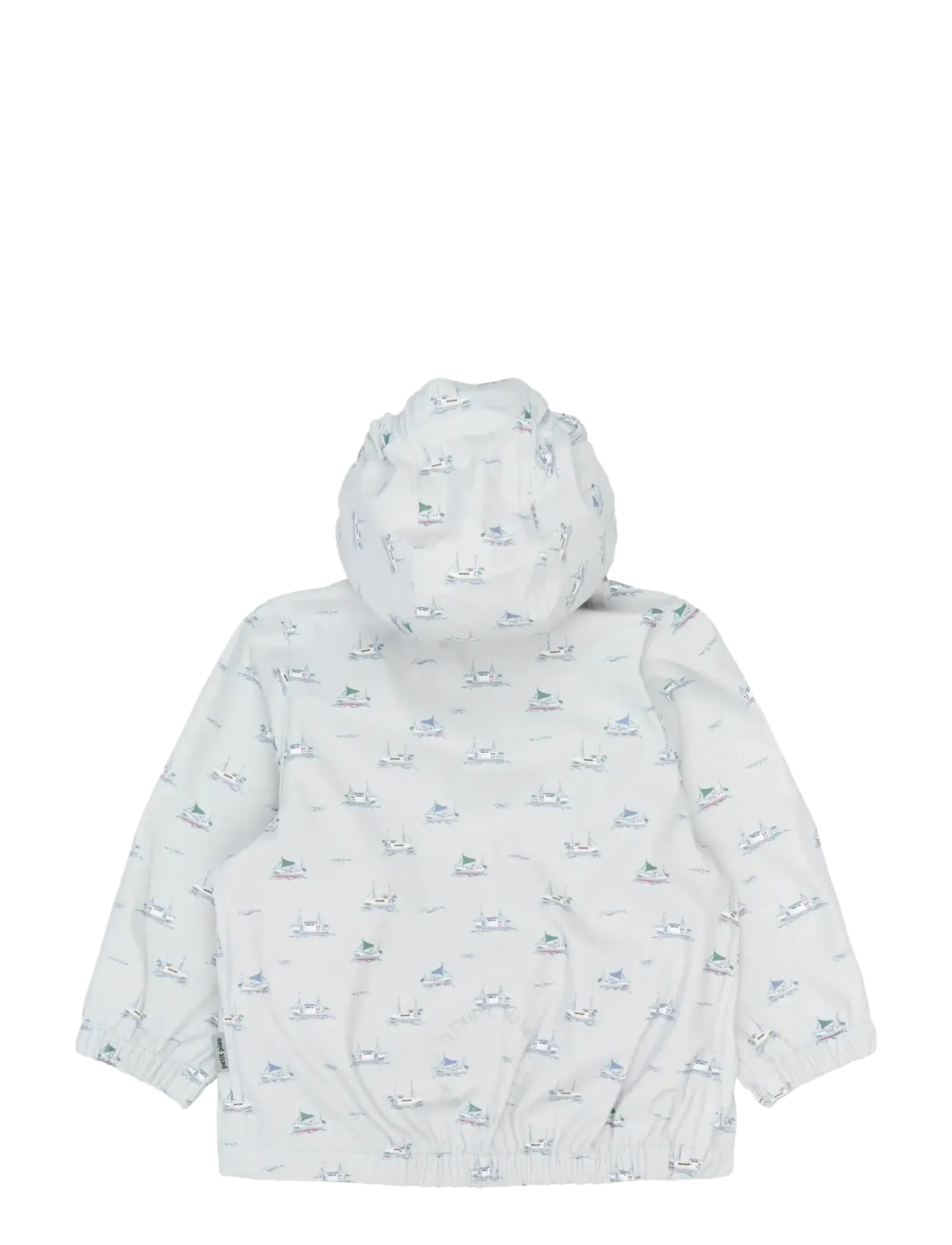 Petit Piao - PPDai Rainwear Set - regensets - pearl blue boat aop - 2
