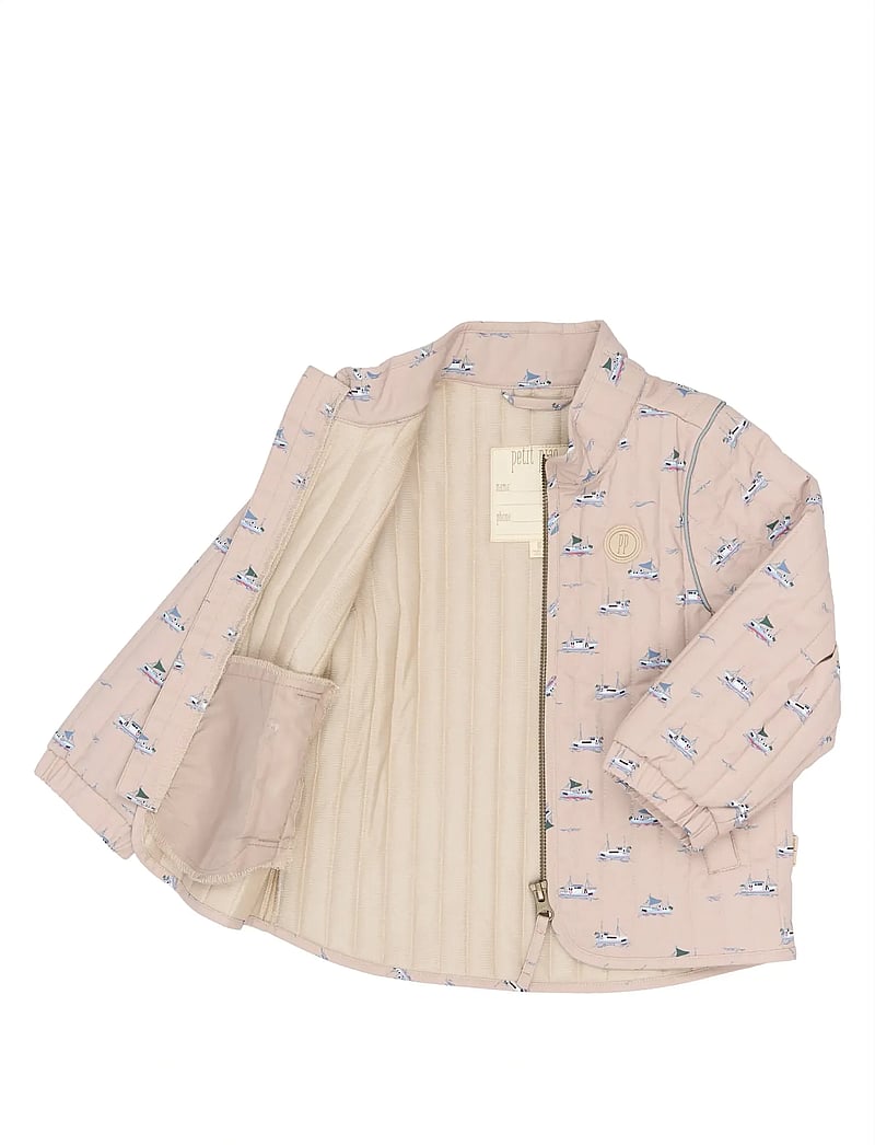 Petit Piao - PPEver Thermo Jacket - steppjacken - oxford tan boat aop - 4