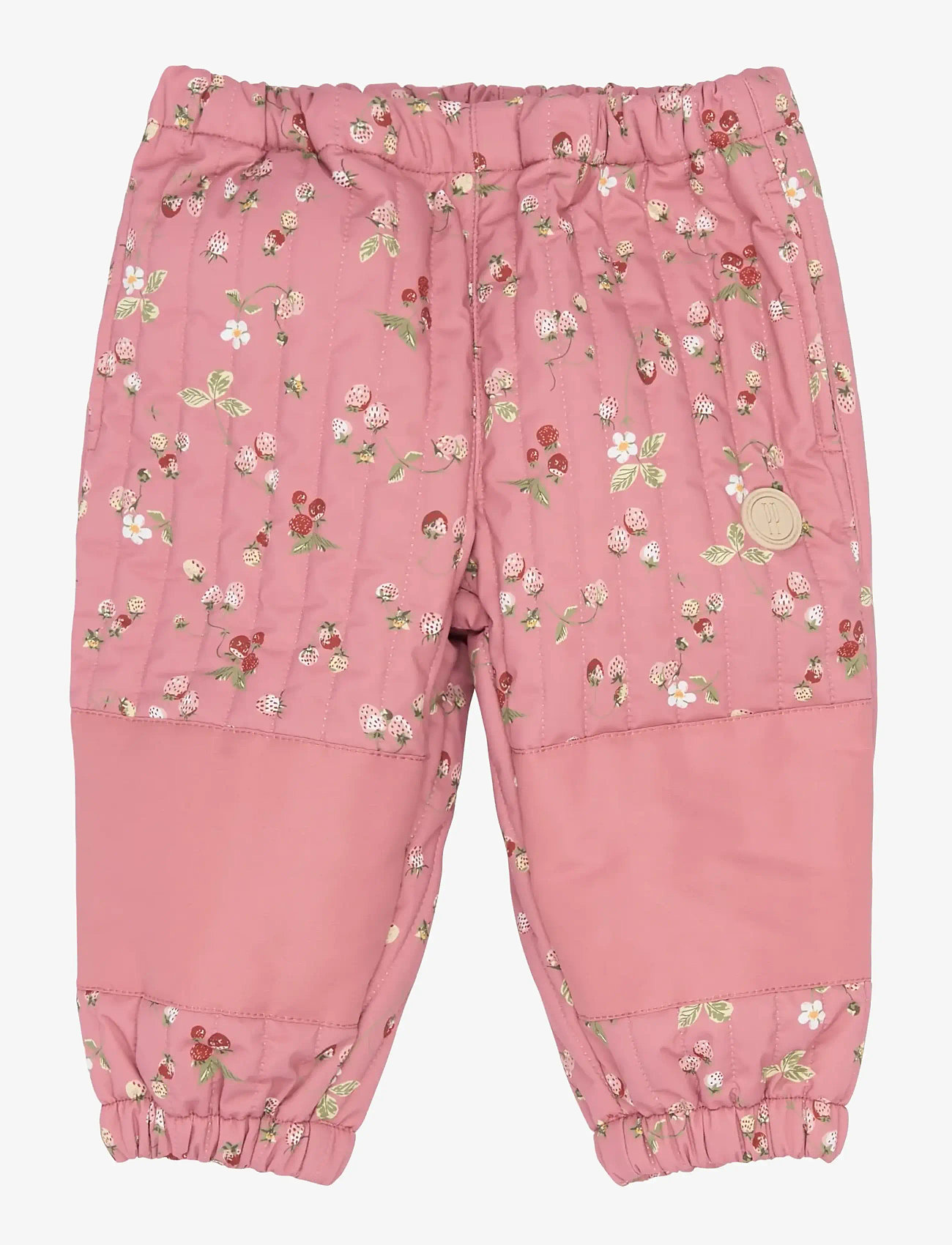 Petit Piao - PPEver Thermo Pants - thermo-hose - dusty rose strawberry aop - 1