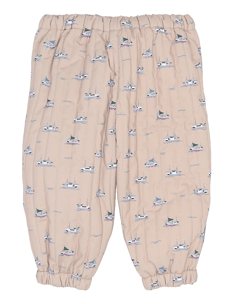 Petit Piao - PPEver Thermo Pants - thermo-hose - oxford tan boat aop - 1