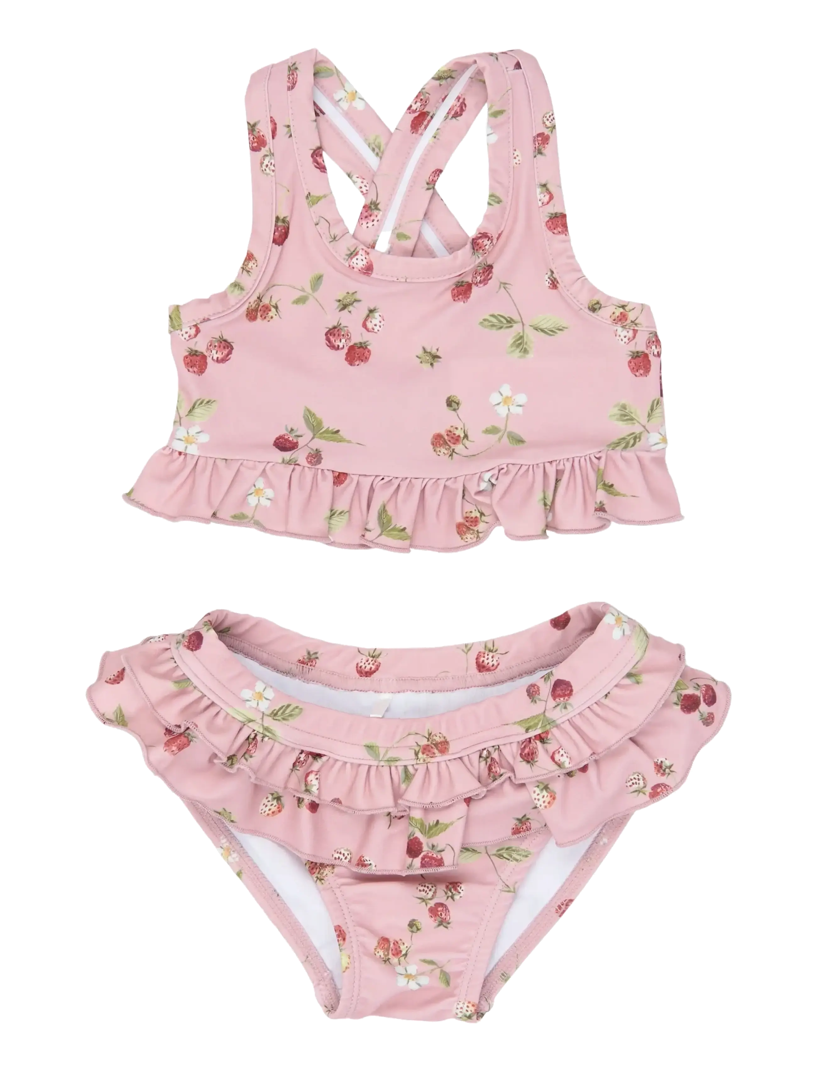 Petit Piao PPEm Bikini - Petit Piao - MISTY ROSE STRAWBERRY AOP / pink/rose
