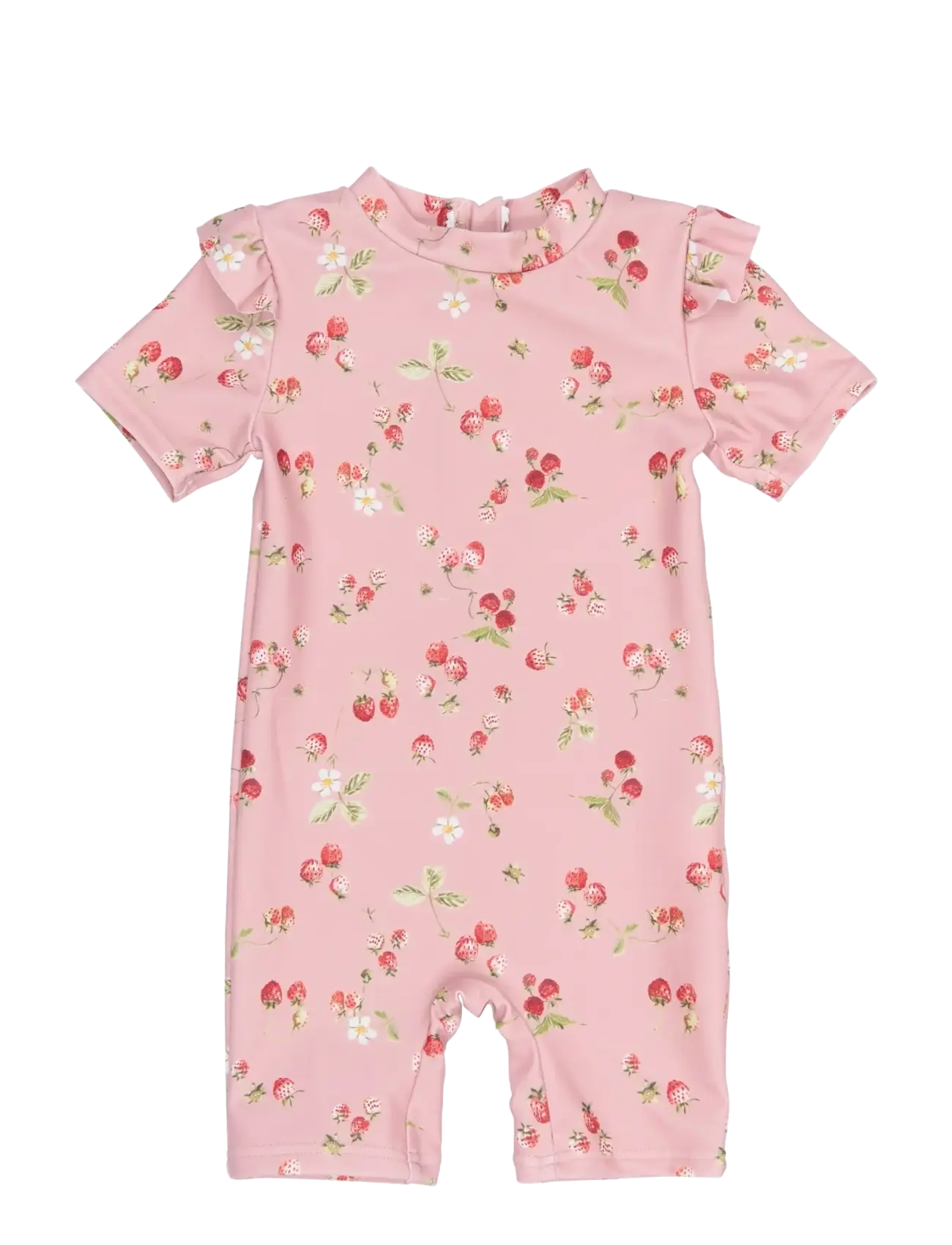 PETIT PIAO Ppem S_S Swim Jumpsuit Pink - 74/80 - Kinder