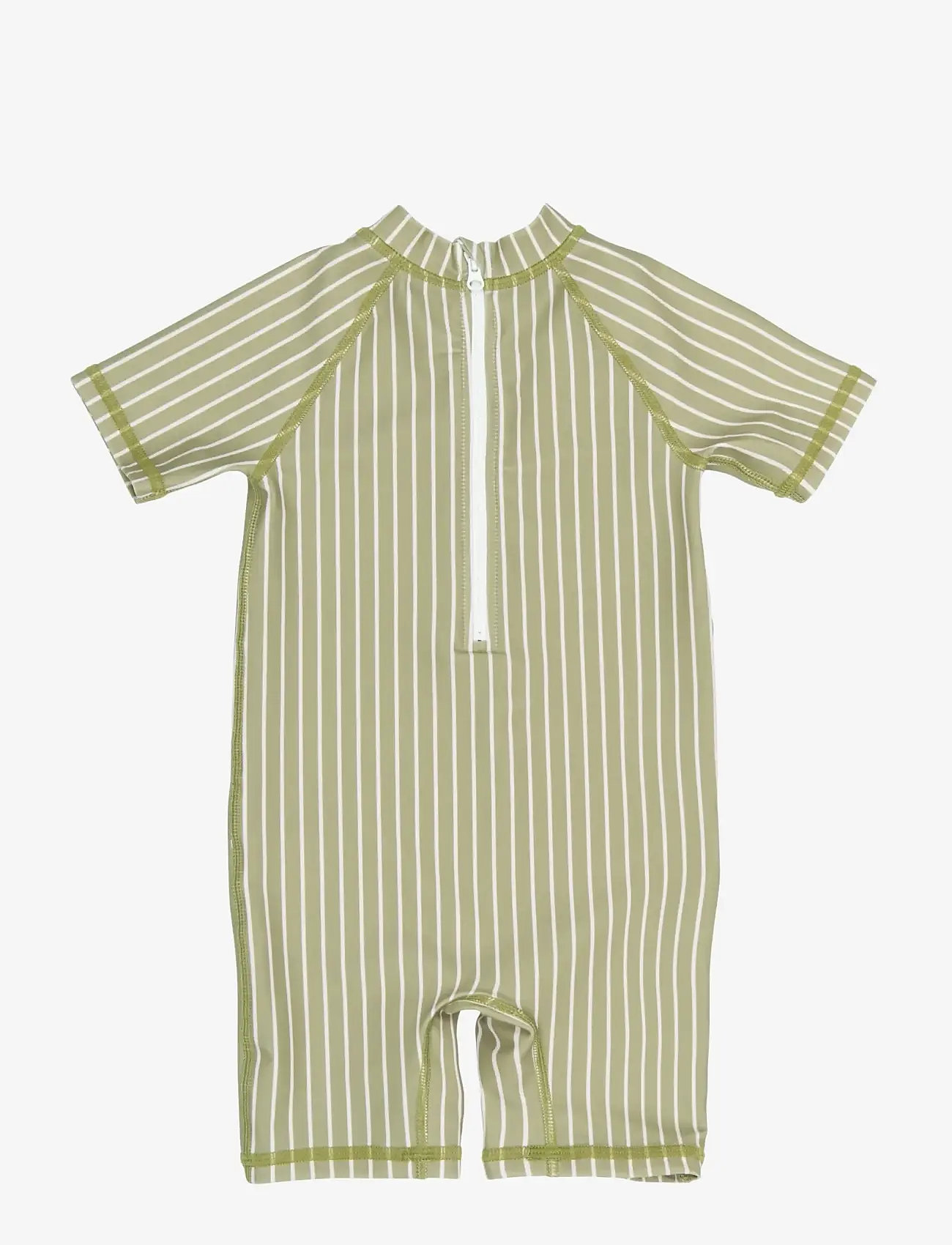 Petit Piao - PPEmmet S_S Swim Jumpsuit - badedragter - mosstone - 1