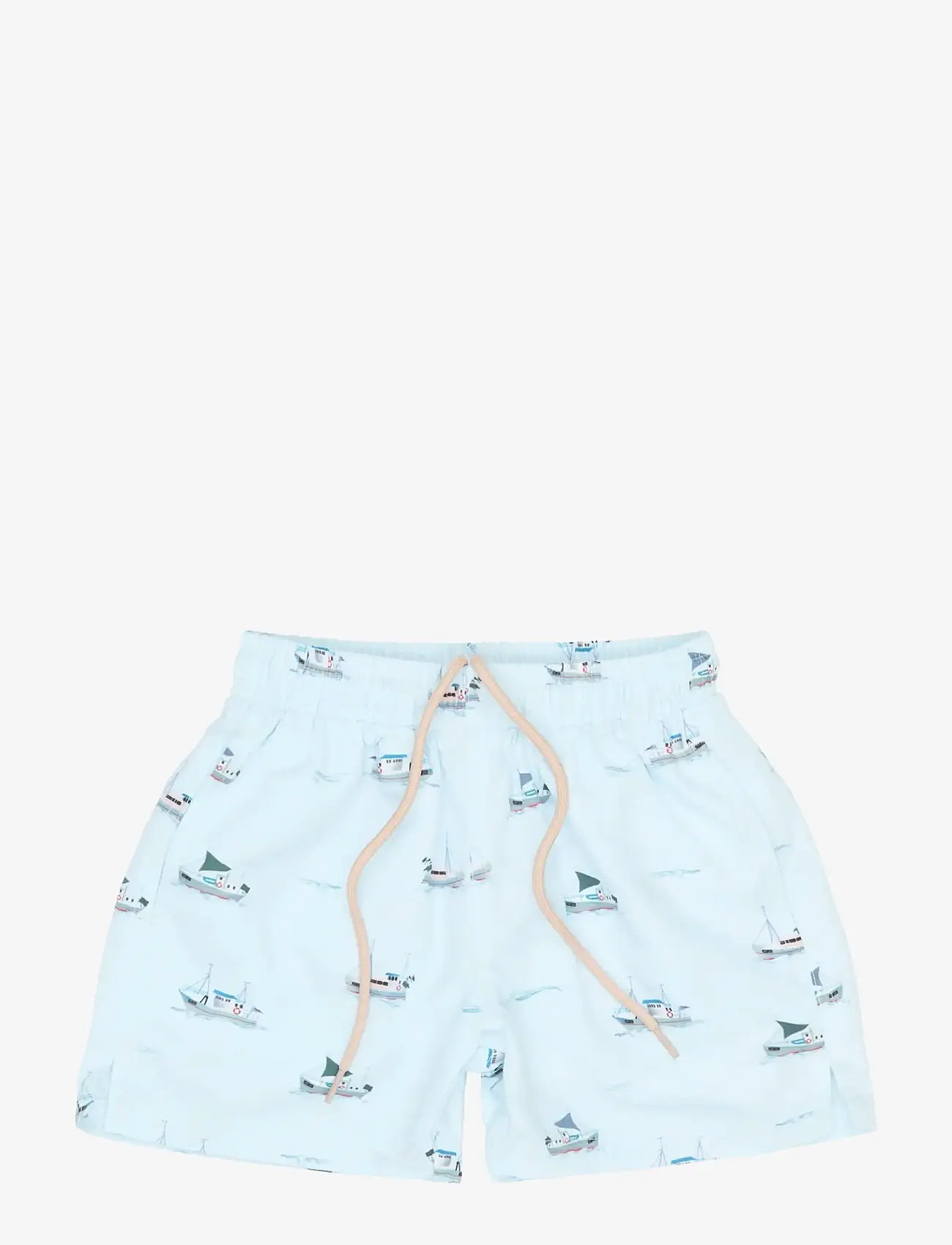Petit Piao - PPErel Swim Shorts - maudymosi šortai - illusion blue boat aop - 1
