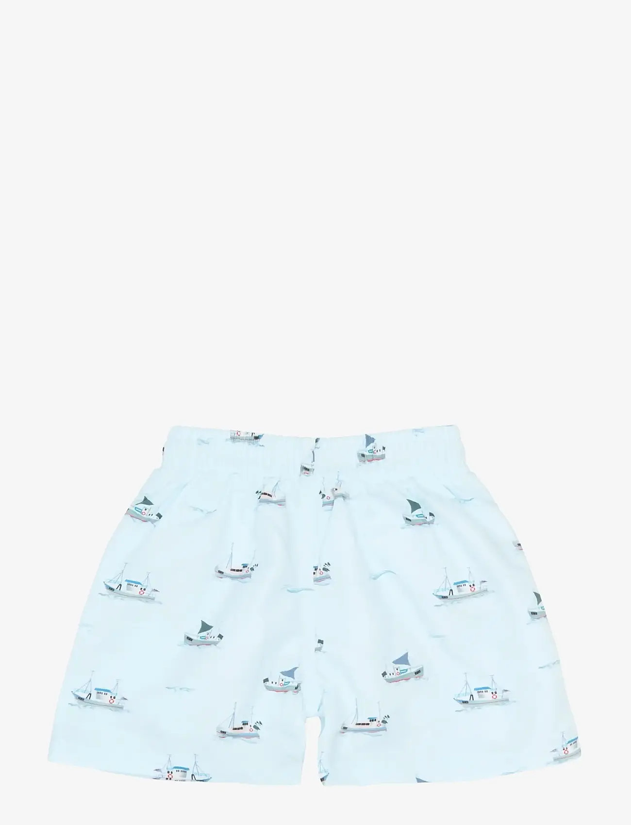 Petit Piao - PPErel Swim Shorts - maudymosi šortai - illusion blue boat aop - 2