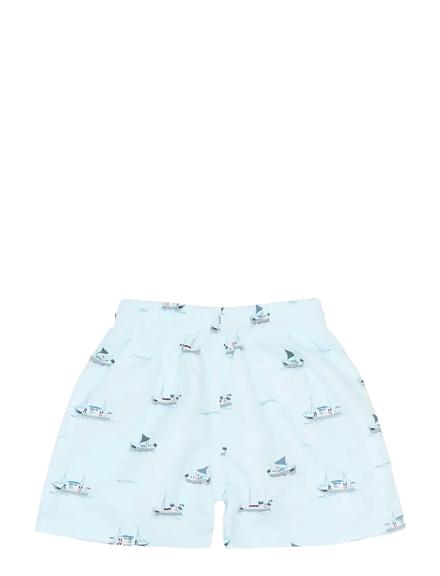 Petit Piao - PPErel Swim Shorts - peldšorti - illusion blue boat aop - 2