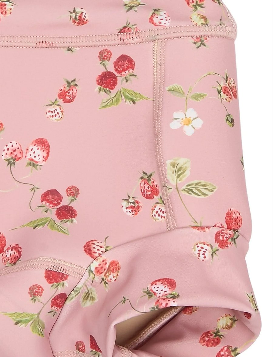 Petit Piao - PPExa Swim Diaper - uimavaipat - misty rose strawberry aop - 3