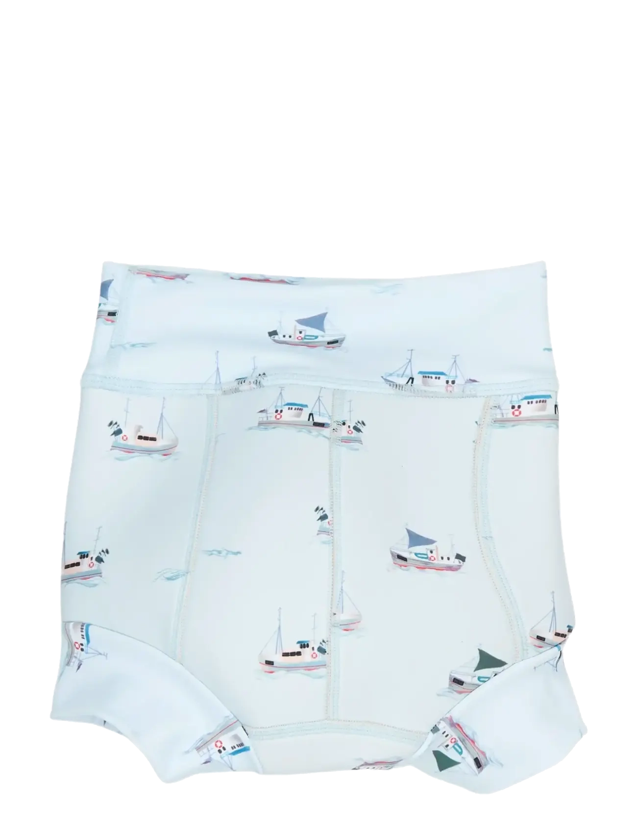 Petit Piao - PPExa Swim Diaper - swim diapers - illusion blue boat aop - 1