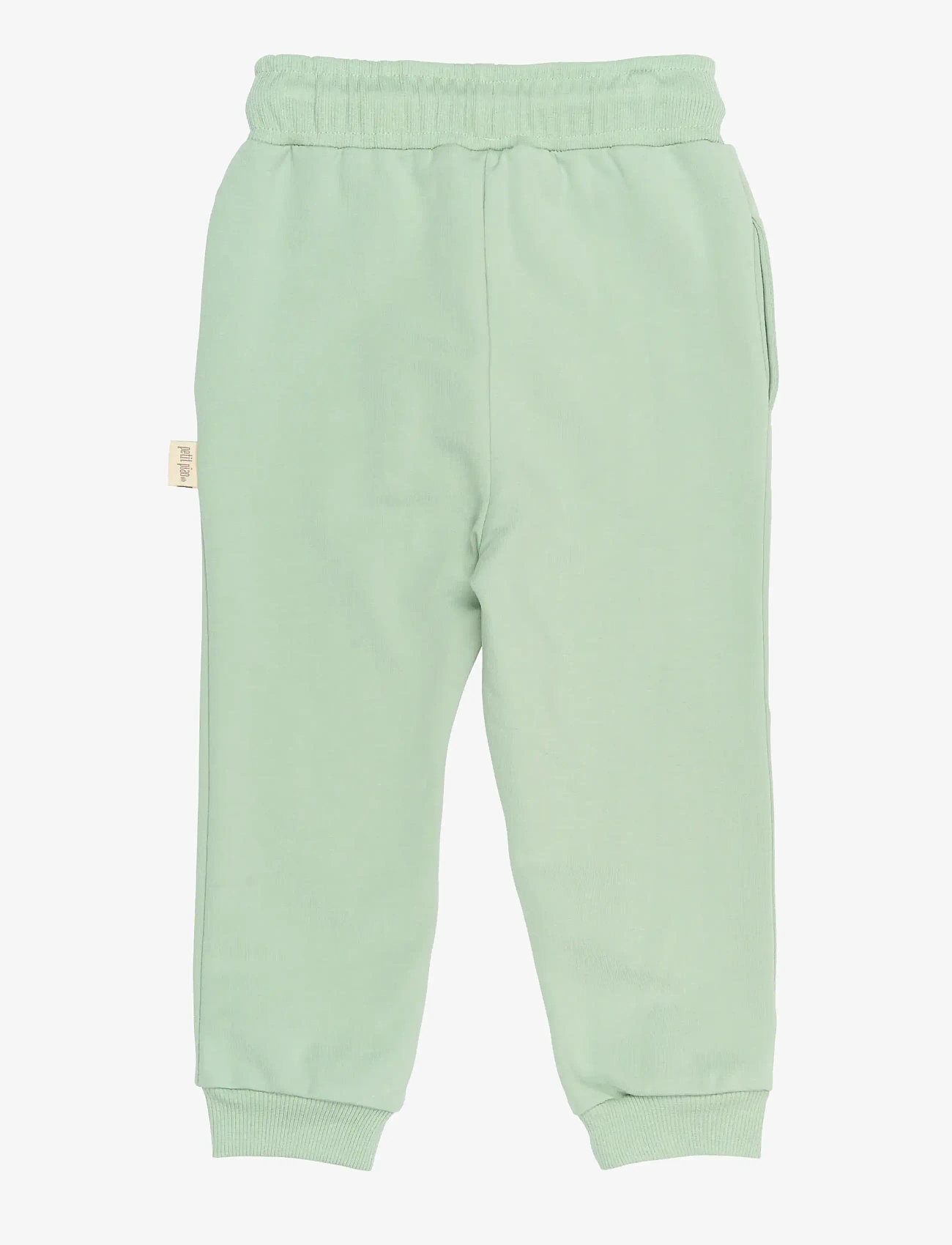 Petit Piao - PPElis Sweatpants - sweatpants - frosty green butterfly emb - 1