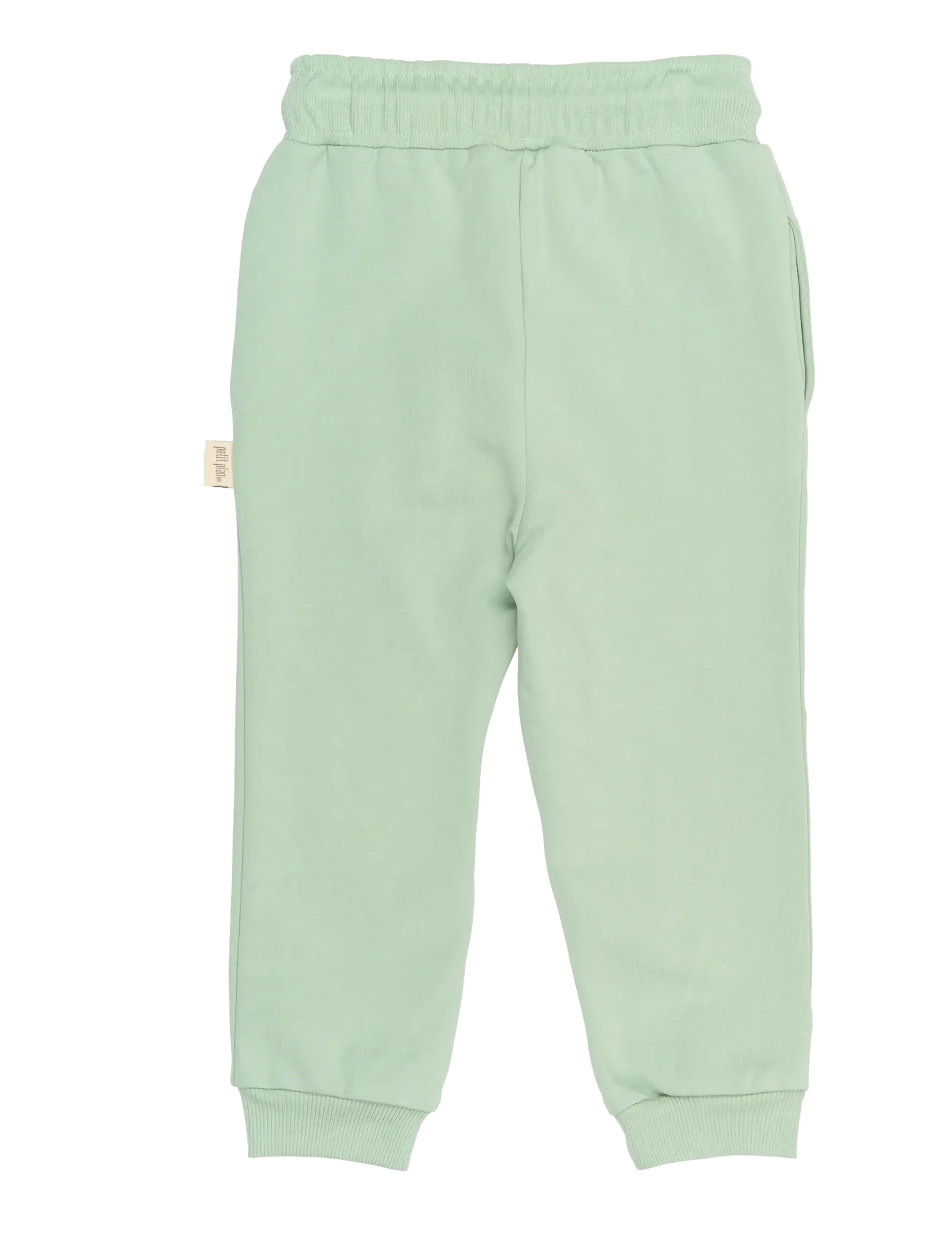 Petit Piao - PPElis Sweatpants - jogginghosen - frosty green butterfly emb - 1