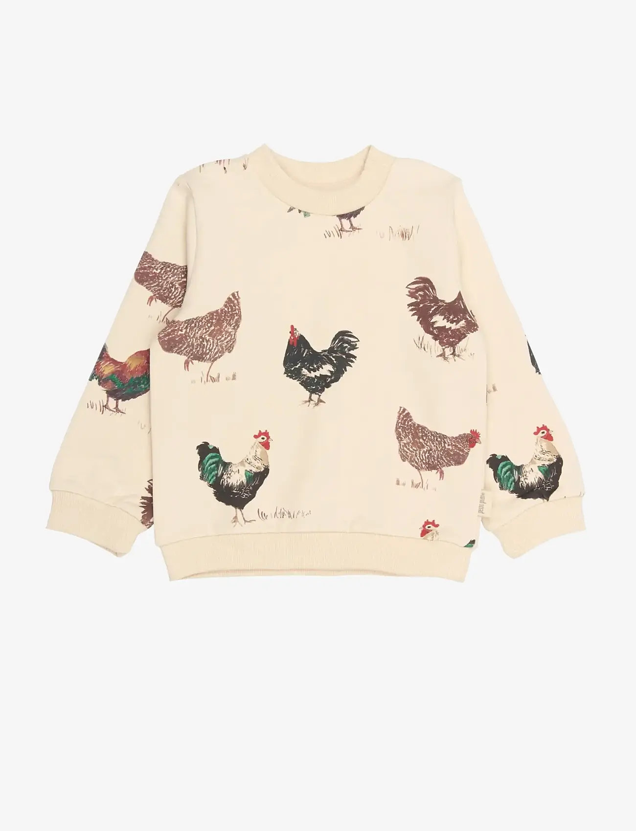 Petit Piao - PPEtro Sweatshirt - sweatshirts - fog rooster aop - 1